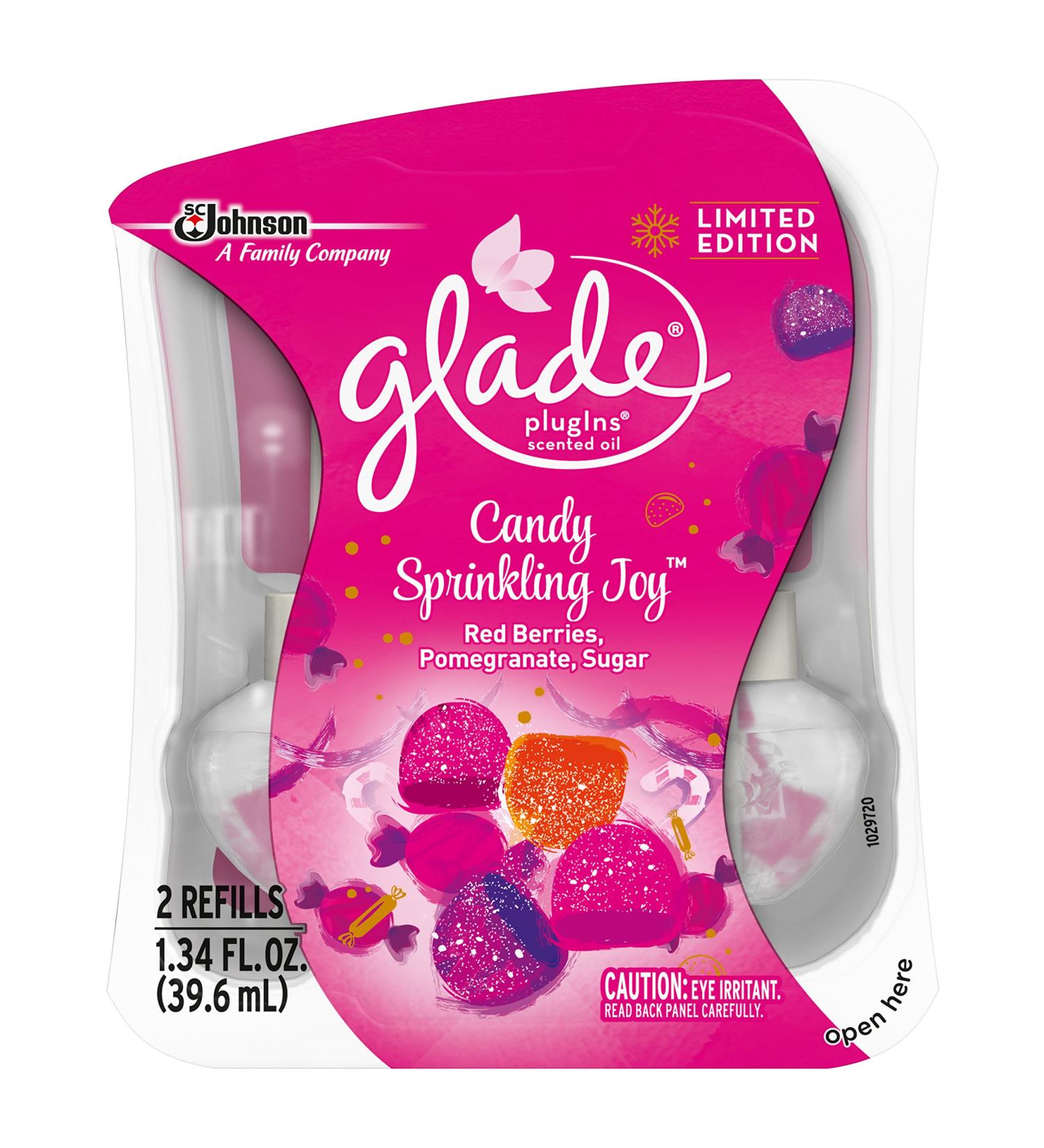 Buy Glade Plugins Scented Oil Air Freshener Refill - Candy Sprinkling Joy (1.34 oz) | International Shipping Available - Buy Online on GoSupps.com