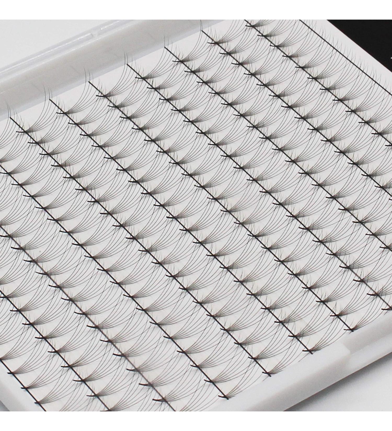 Buy 6D 220pcs D Curl Premade Russian Volume Fans Eyelashes - Long Stem Lash Extensions 10-17mm - International Shipping Available - Buy Online on GoSupps.com