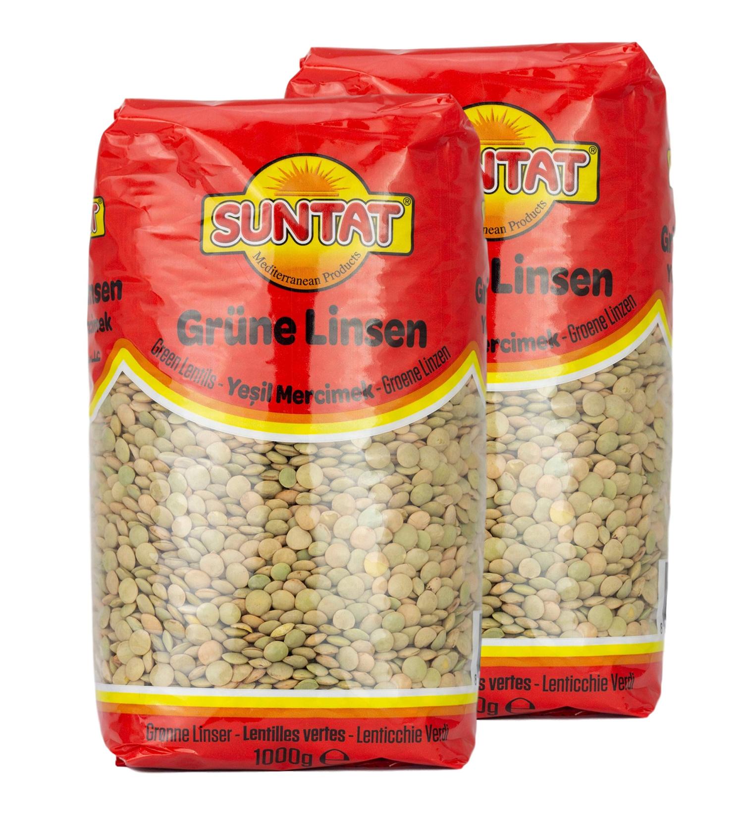  SUNTAT Suntat - Set of 2 oriental green lenses from Turkey 1 kg - Buy Online on GoSupps.com