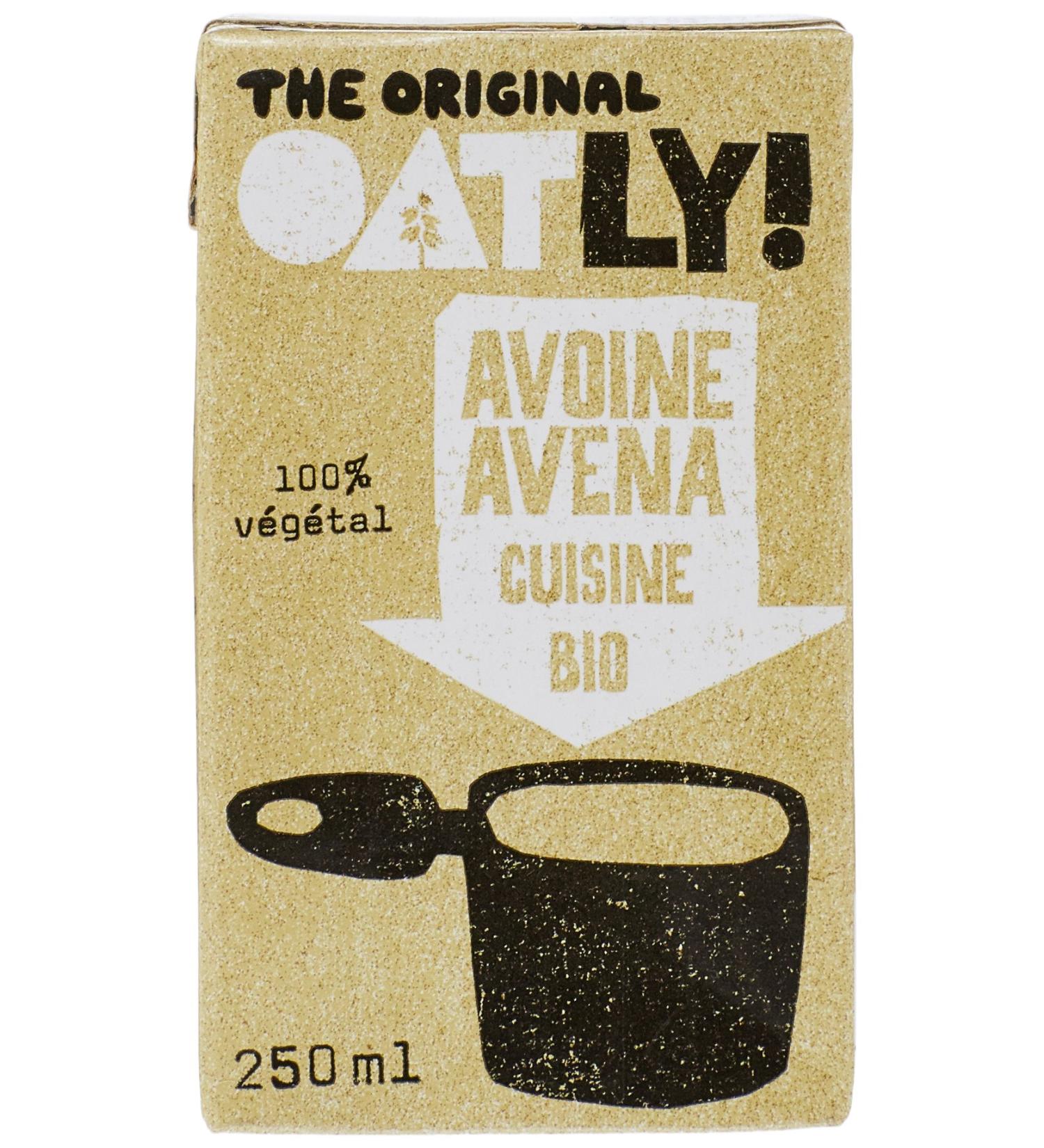 Oatly 7394376615887 Liquid Oat Cream 250 ml - Pack of 6 - Buy Online on GoSupps.com