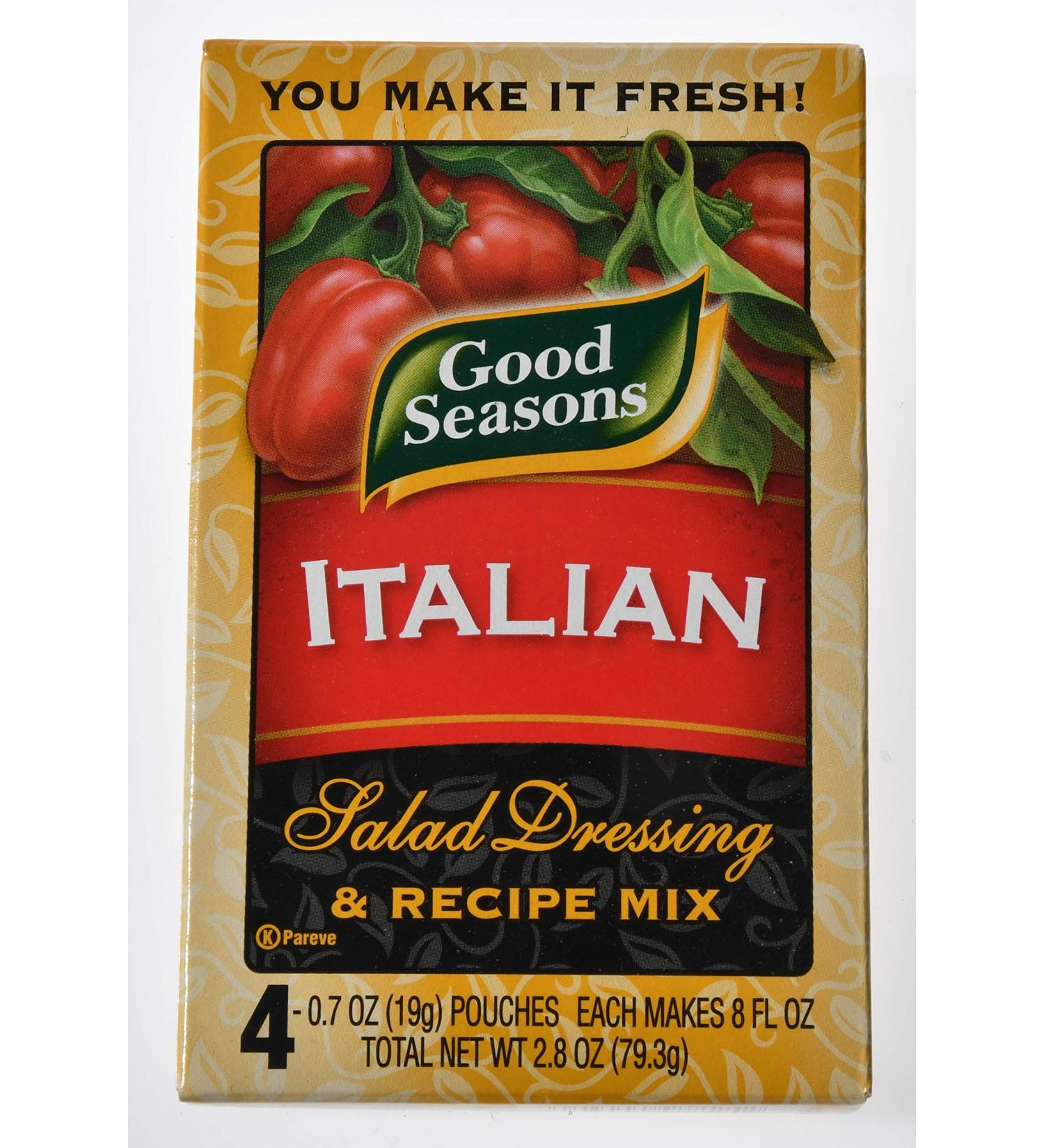 Good Seasons Italian Salad Dressing & Recipe Mix - 4 Sachets (79.3g) - Buy Online on GoSupps.com