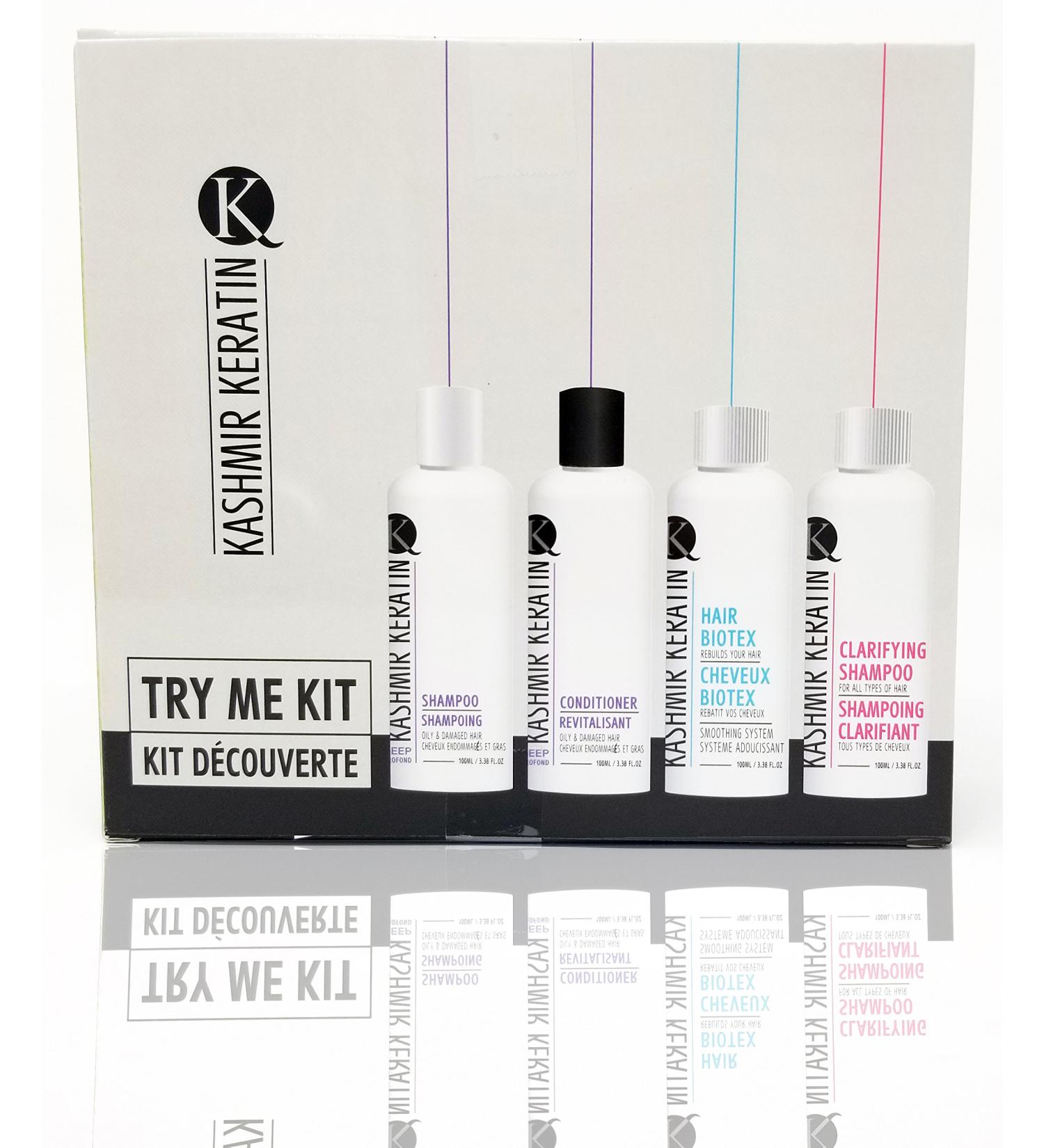 Hair Biotex Smoothing Anti Frizz & Straightening System Kit - 4 Products (3.38 FL.Oz Each) | International Shipping Available - Buy Online on GoSupps.com