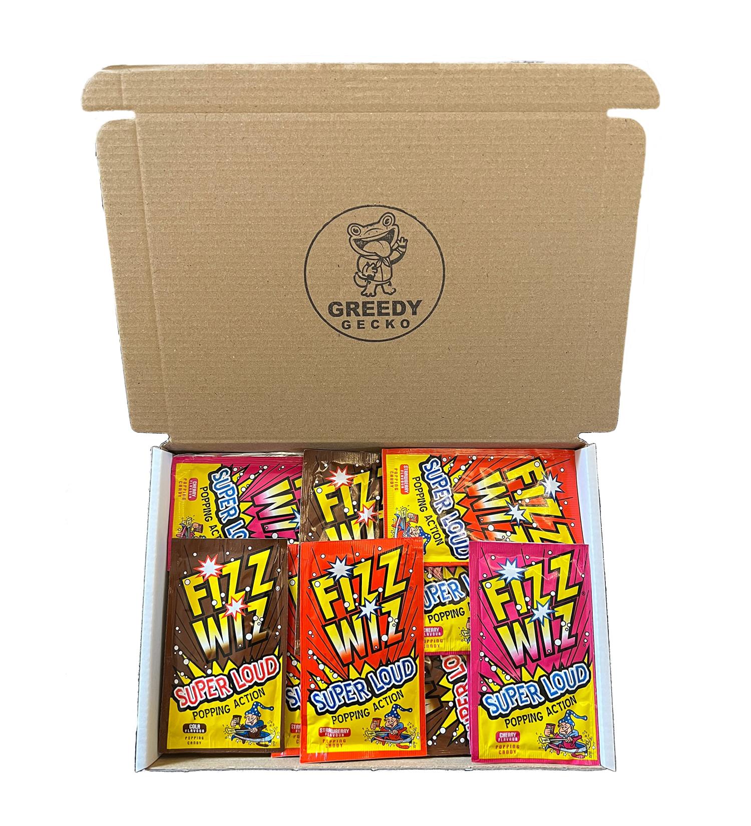 Fizz Wiz 15 Pack Popping Candy Variety Bundle Strawberry Cherry & Cola - Buy Online on GoSupps.com