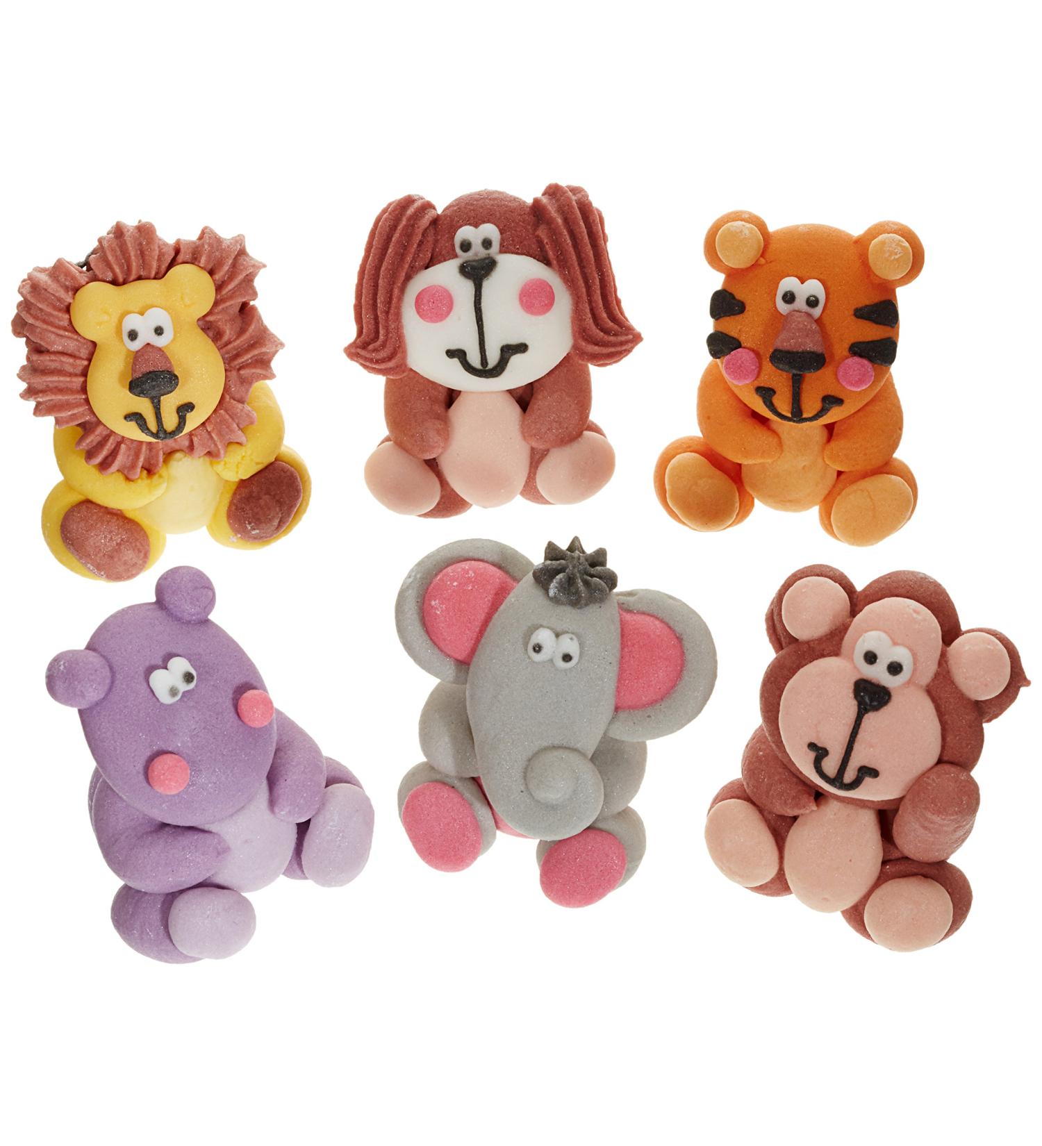 G nthart Edible 3D Sugar Animal Figures - Assorted Decorations 352g - Perfect for Cakes & Desserts | International Shipping - Buy Online on GoSupps.com