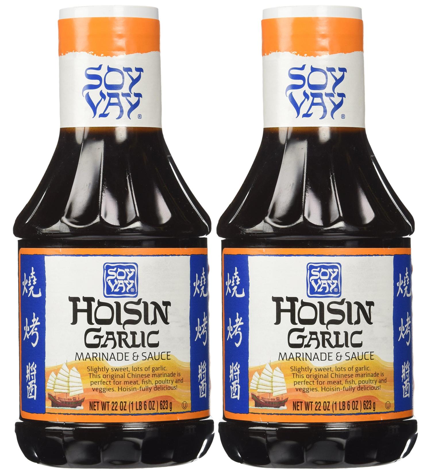 Soy Vay Hoisin Garlic Marinade & Sauce 22 oz - Pack of 2 - Buy Online on GoSupps.com