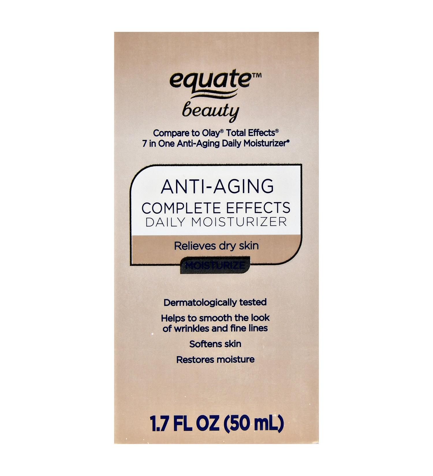 Equate Beauty Anti-Aging Complete Effects Daily Moisturizer 1.7 oz