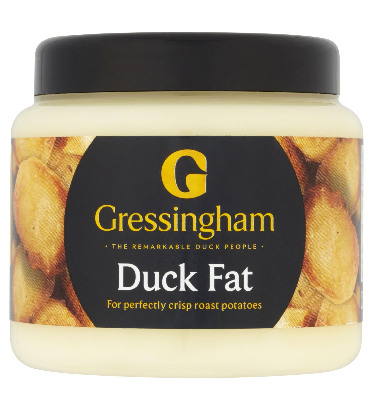 Gressingham Duck Fat 250g - Premium Quality Cooking Fat for Rich Flavour - Buy Online on GoSupps.com