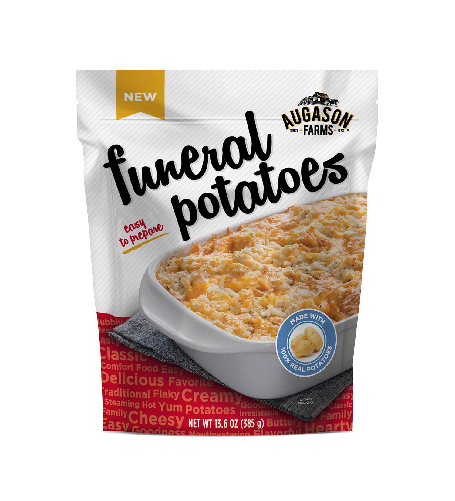 Augason Farms Funeral Potatoes 13.6 oz - Single Food Pouch - Buy Online on GoSupps.com