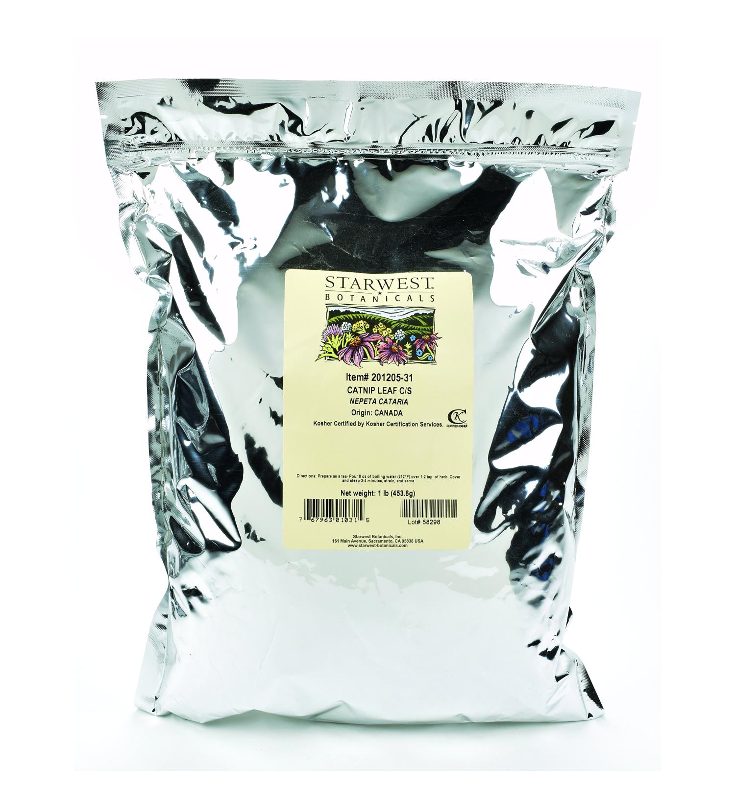 Starwest Botanicals Catnip Leaf C/S, 1 Pound