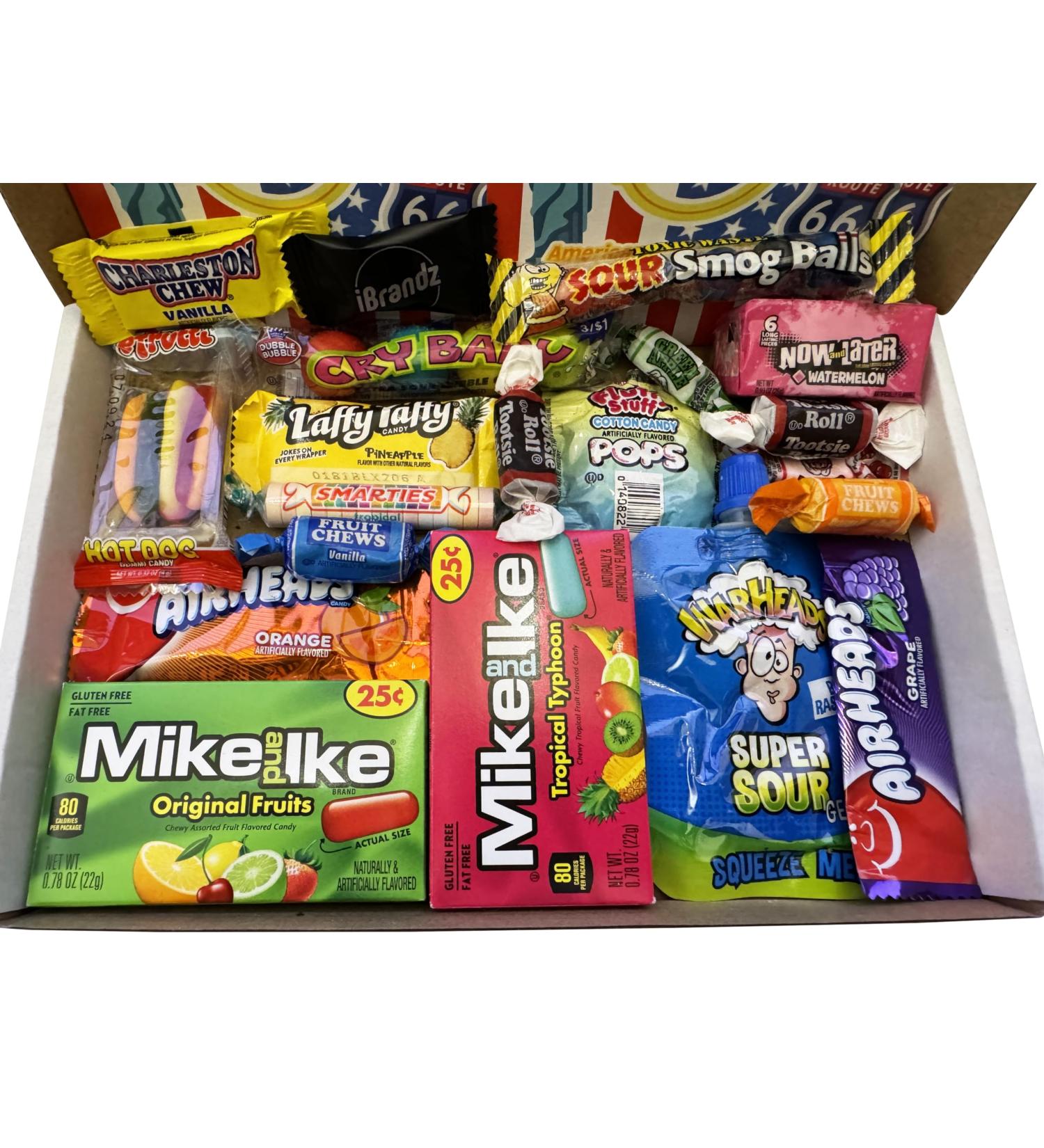 American Sweets Gift Box American Candy Sweet Hamper. Sweet Box - Buy Online on GoSupps.com