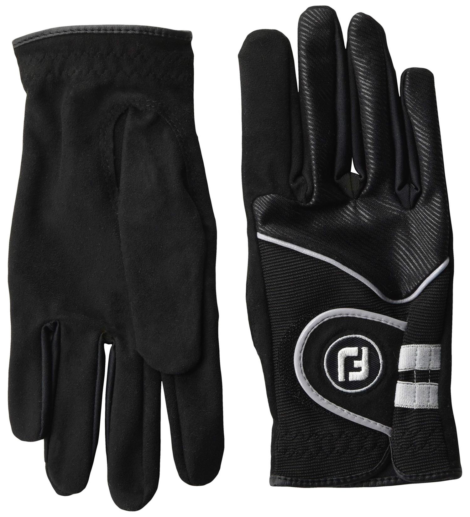 FootJoy Women's RainGrip Golf Gloves - Black Medium Pair - Buy Online on GoSupps.com