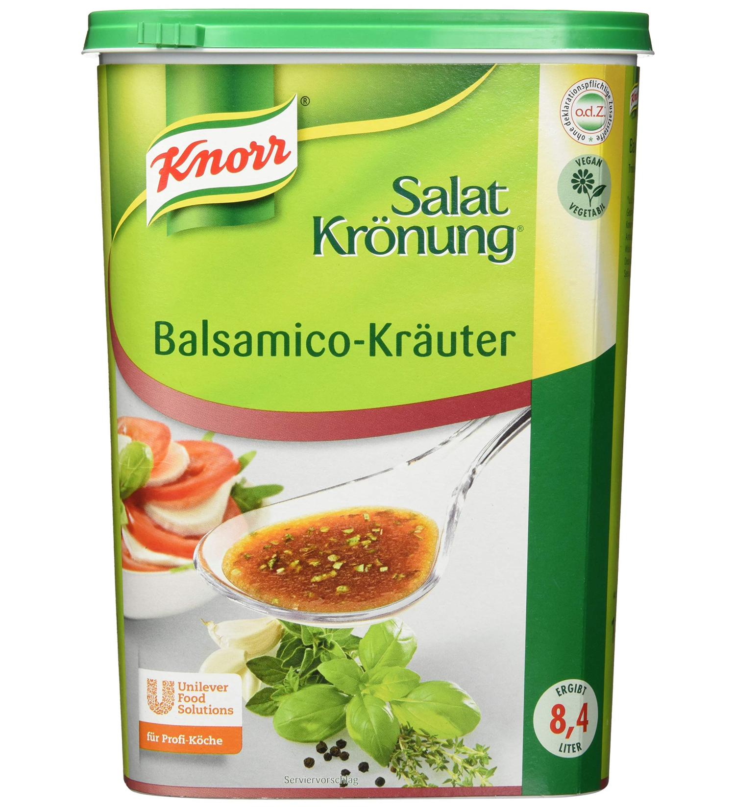Buy Knorr Salad Crown Balsamic Dressing 1kg - Easy Prep Versatile Salad Sauce for International Shipping - Buy Online on GoSupps.com