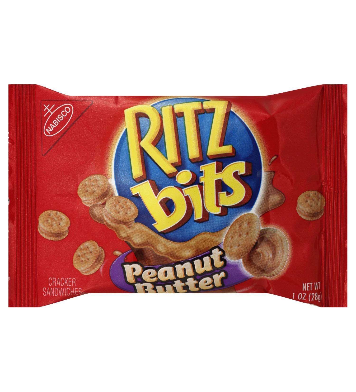 Ritz Bits Peanut Butter Crackers 1oz (12 Pack) - Delicious Snack Option - Buy Online on GoSupps.com