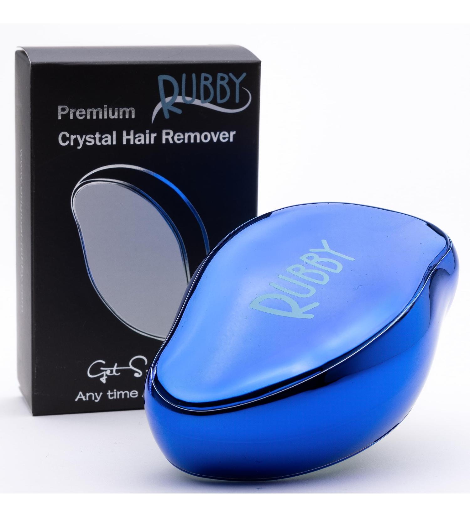 Rubby Nano Crystal Hair Remover - Pain-Free Non-Cutting Hair Removal | Magic Hair Remover (Blue) - 1 Piece | Ships Internationally - Buy Online on GoSupps.com