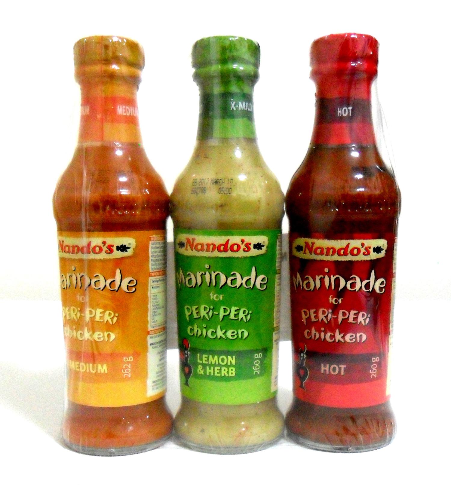 Lemon & Herb Peri Peri Marinade 260g de Nando - Buy Online on GoSupps.com