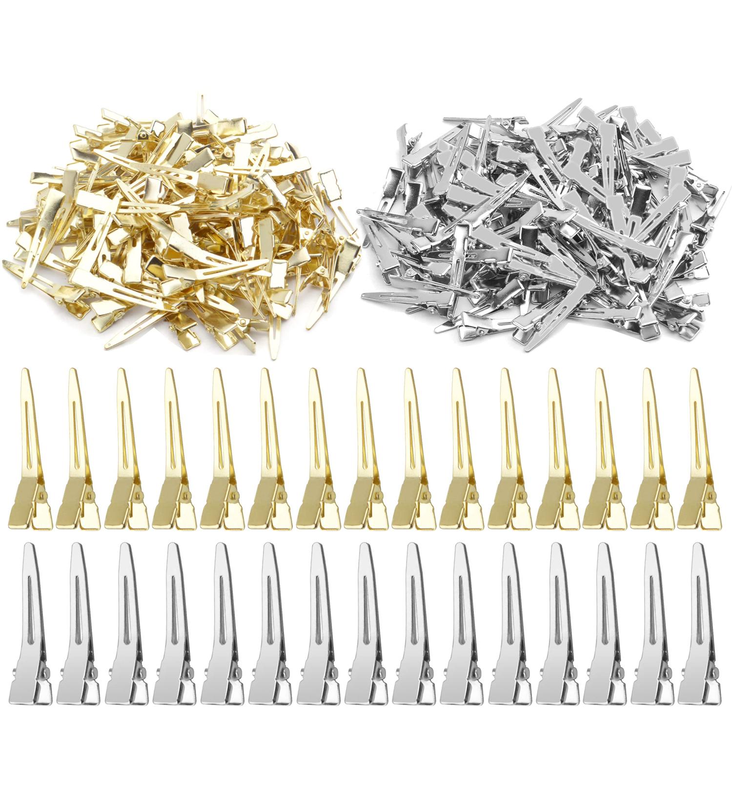 HUAZIZ 100 Pieces Alligator Hair Clips - 45mm Crocodile Hair Styling Accessories for Hairstyles & Tinkering - Buy Online on GoSupps.com