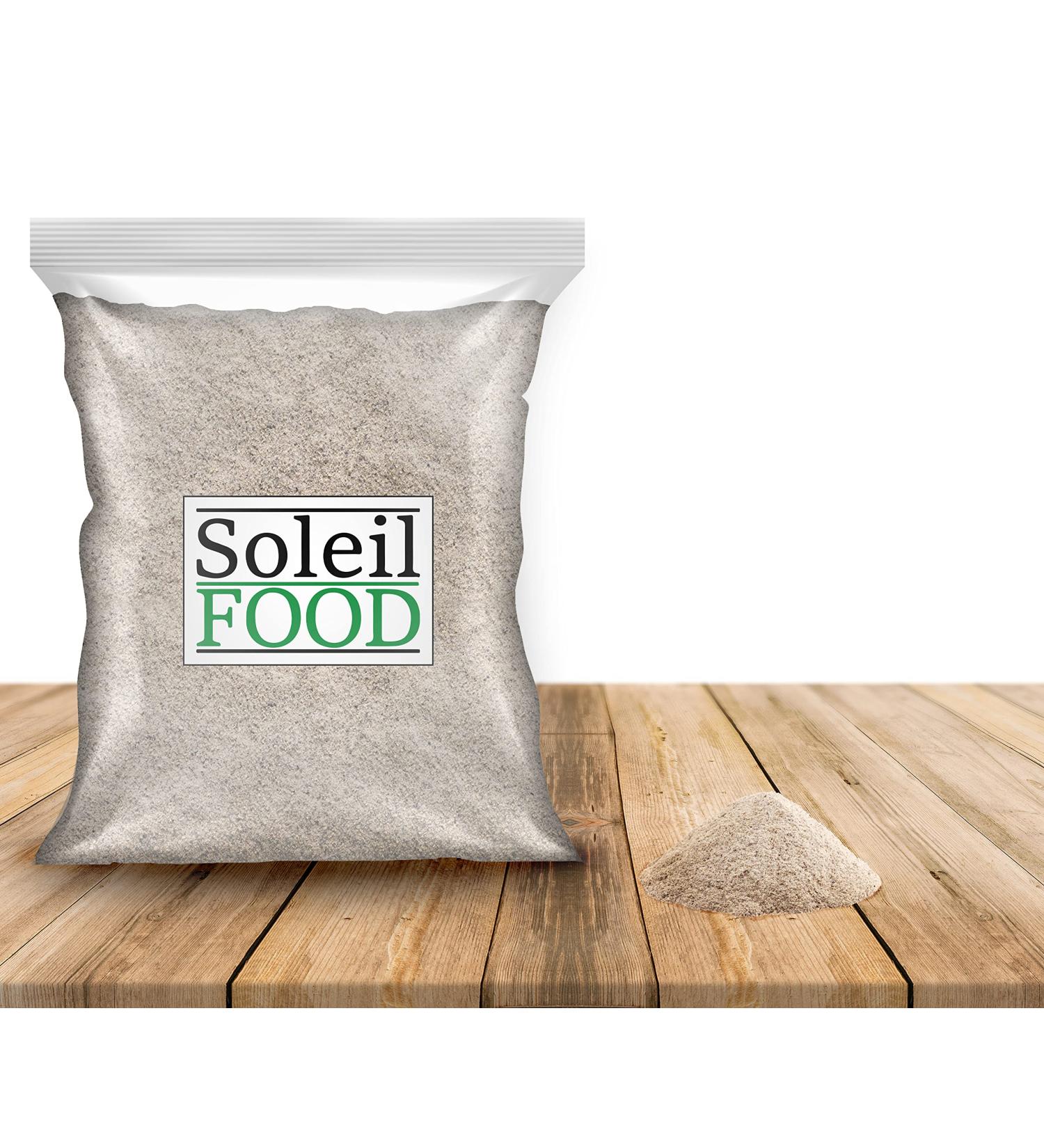 SoleilFOOD 1 kg White Pepper - Premium Quality Ground Spice | GMO Free International Shipping - Buy Online on GoSupps.com