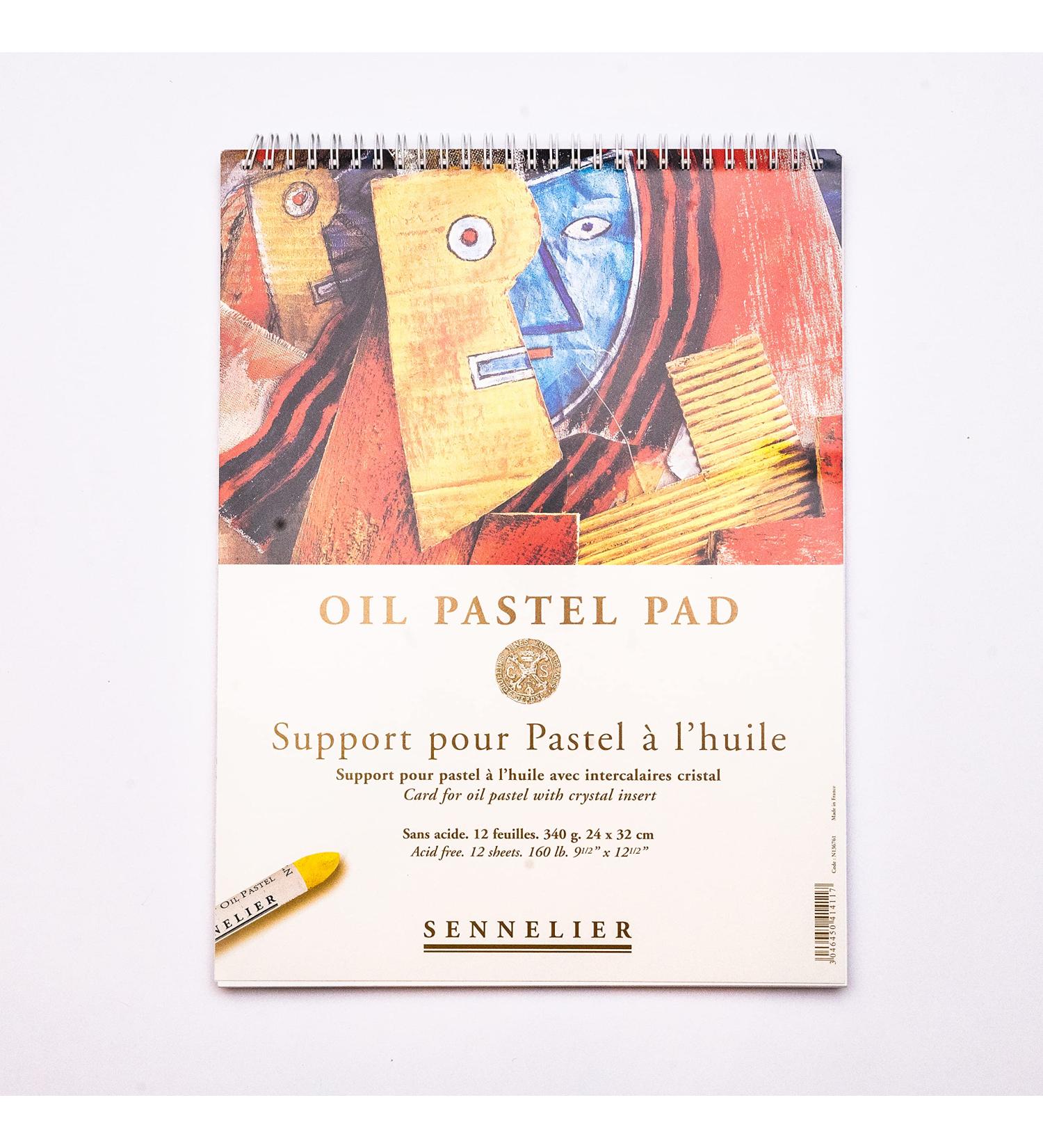 Sennelier Oil Pastel Card 9.5x12.5 - High-Quality Surface for Oil Pastels - Buy Online on GoSupps.com