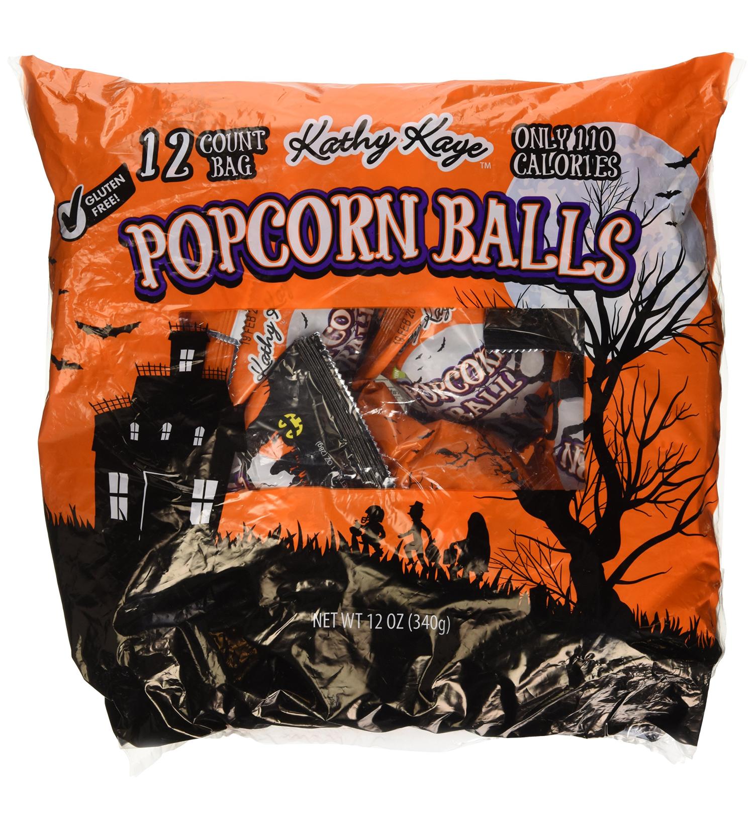 Sweet & Salty Halloween Treat: 12 Count Bag Popcorn Balls 12 oz (Pack of 2) - Buy Online on GoSupps.com