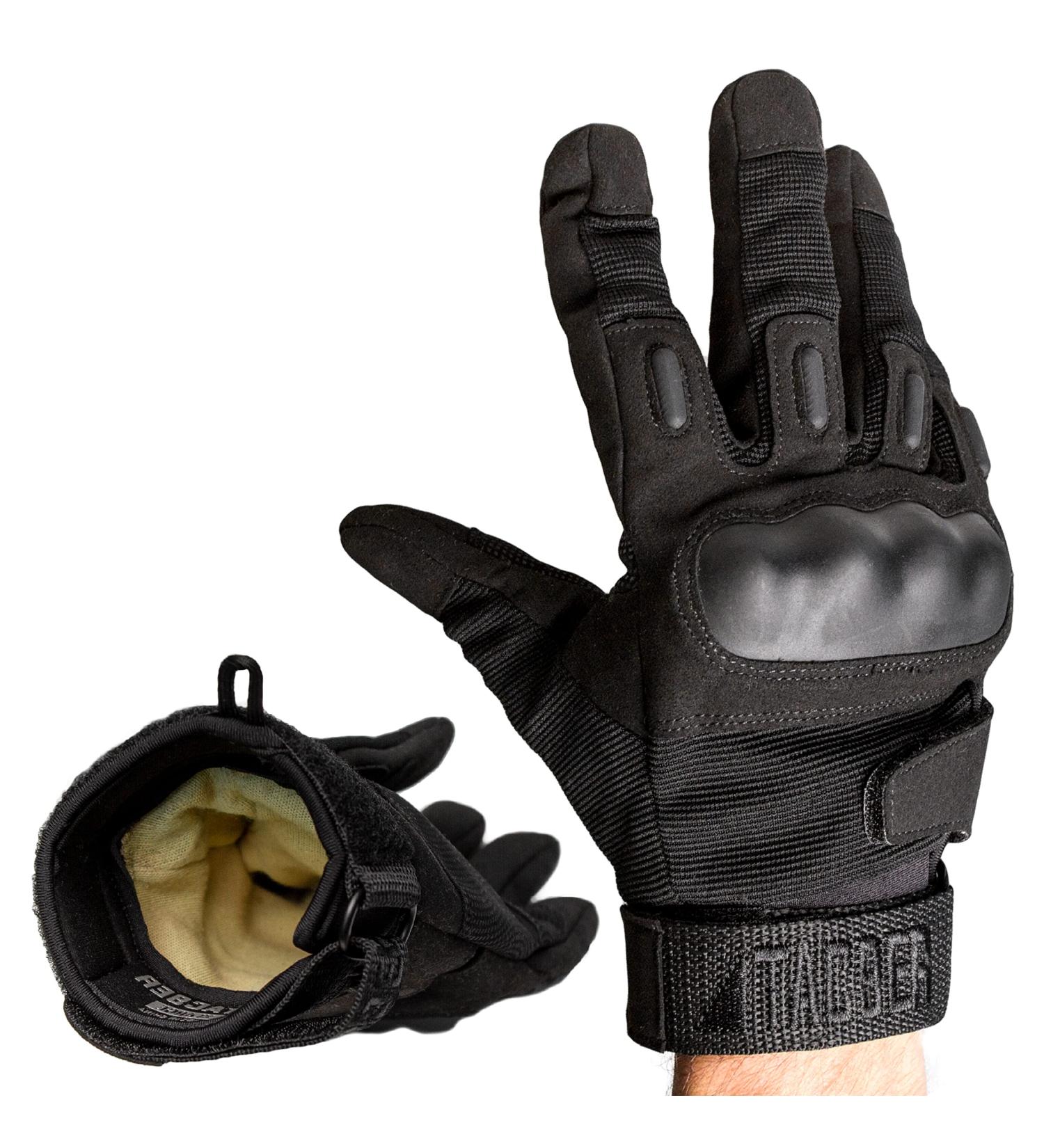 TAC9ER Kevlar Lined Tactical Gloves - Full Hand Protection, Cut and Temperature Resistant, Touch Screen Friendly - Large - Buy Online on GoSupps.com