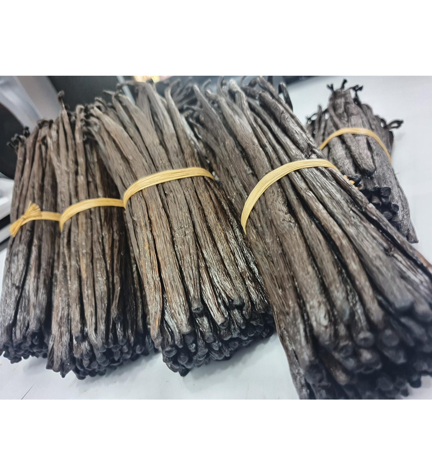 Premium Madagascar Vanilla Pods 100g - Black and Brown - Buy Online on GoSupps.com