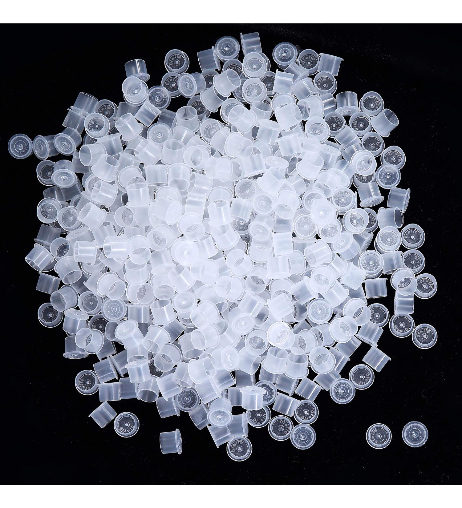 Ink Caps Small 500pcs - Disposable Microblading Makeup Ink Cups - 11mm Sizes - Pigment Ink Caps - Buy Online on GoSupps.com