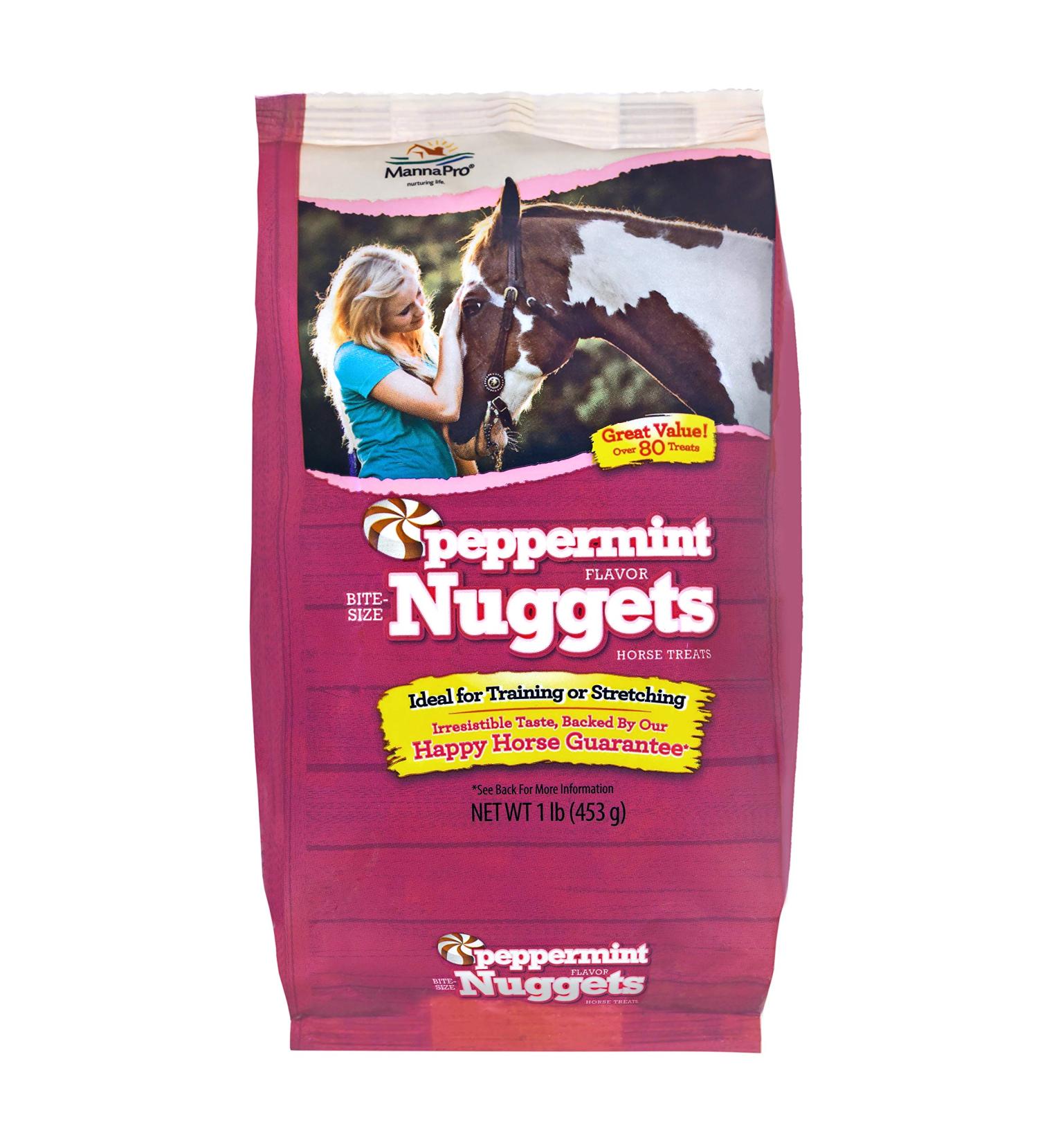 Manna Pro Bite-Size Peppermint Nuggets | Premium Animal Treats - Buy Online on GoSupps.com