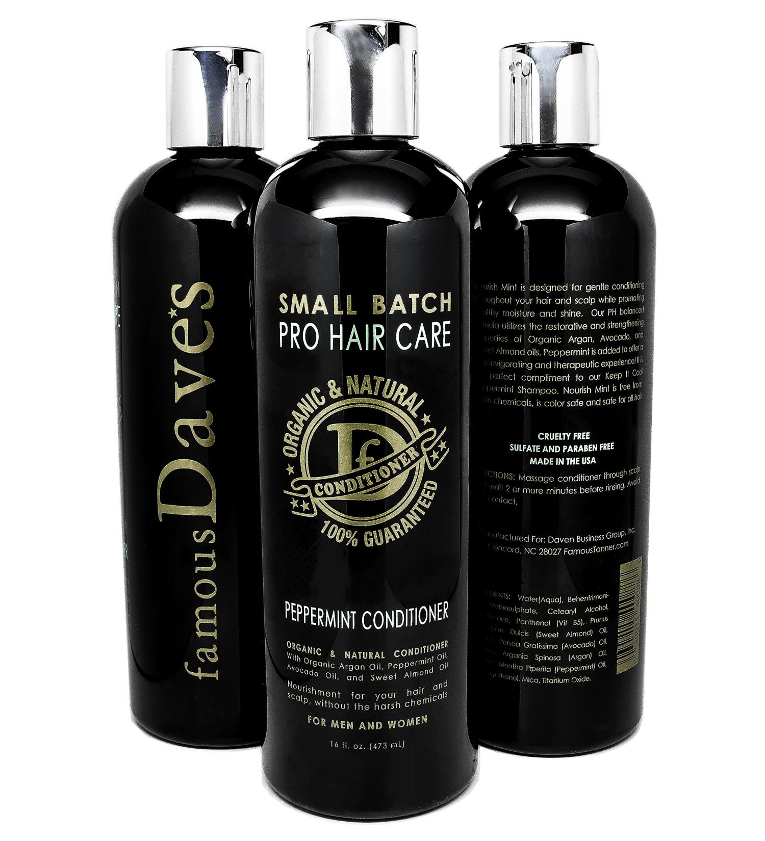 Dave s Premium Sulfate Free Hair Conditioner - 16 oz Argan & Essential Oils for Dry Damaged Hair - Ideal for Men Women & Teens - Buy Online on GoSupps.com