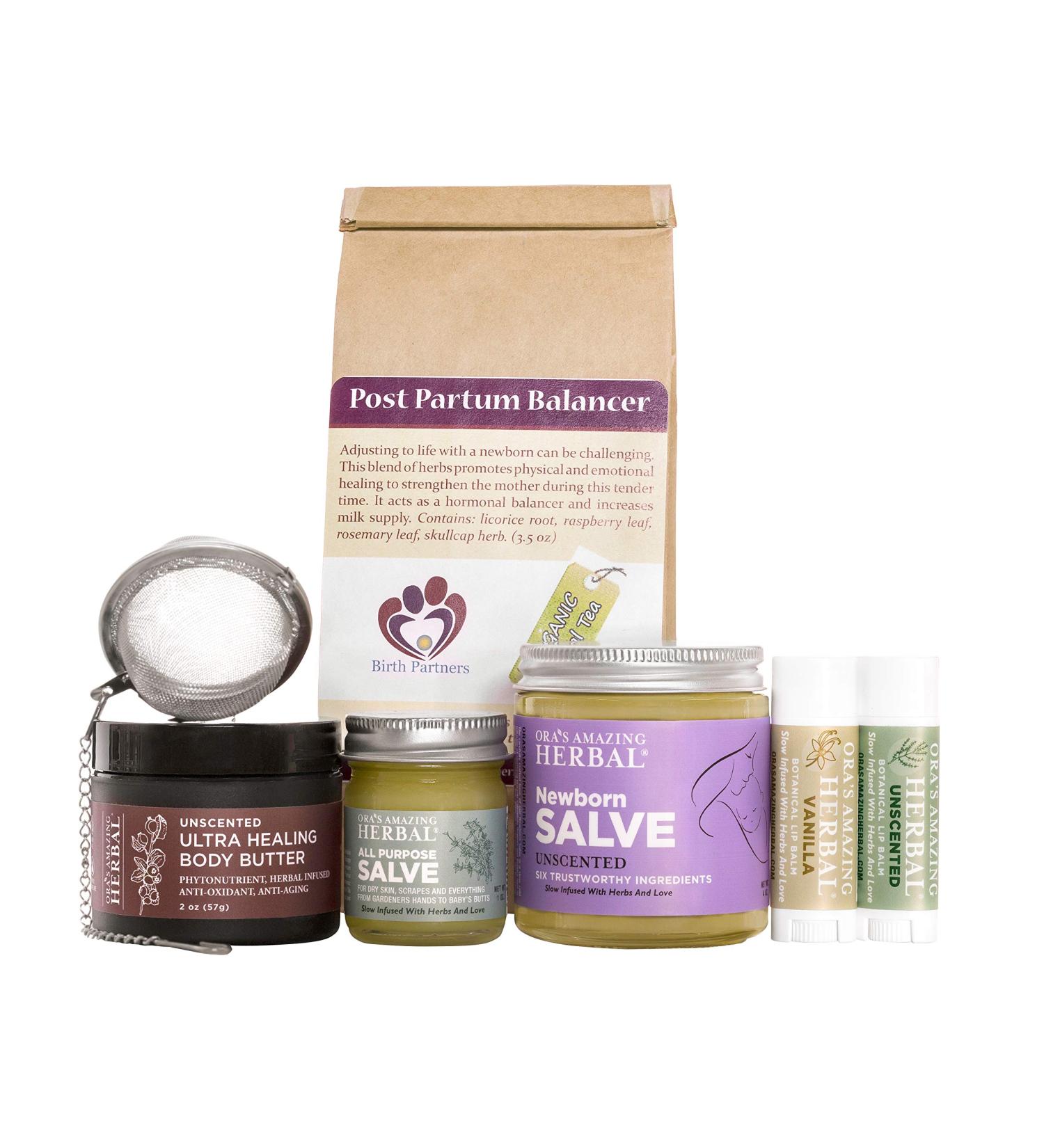 New Mama Natural Postpartum Care Package - Ora's Amazing Herbal Set for Mom & Baby - Buy Online on GoSupps.com