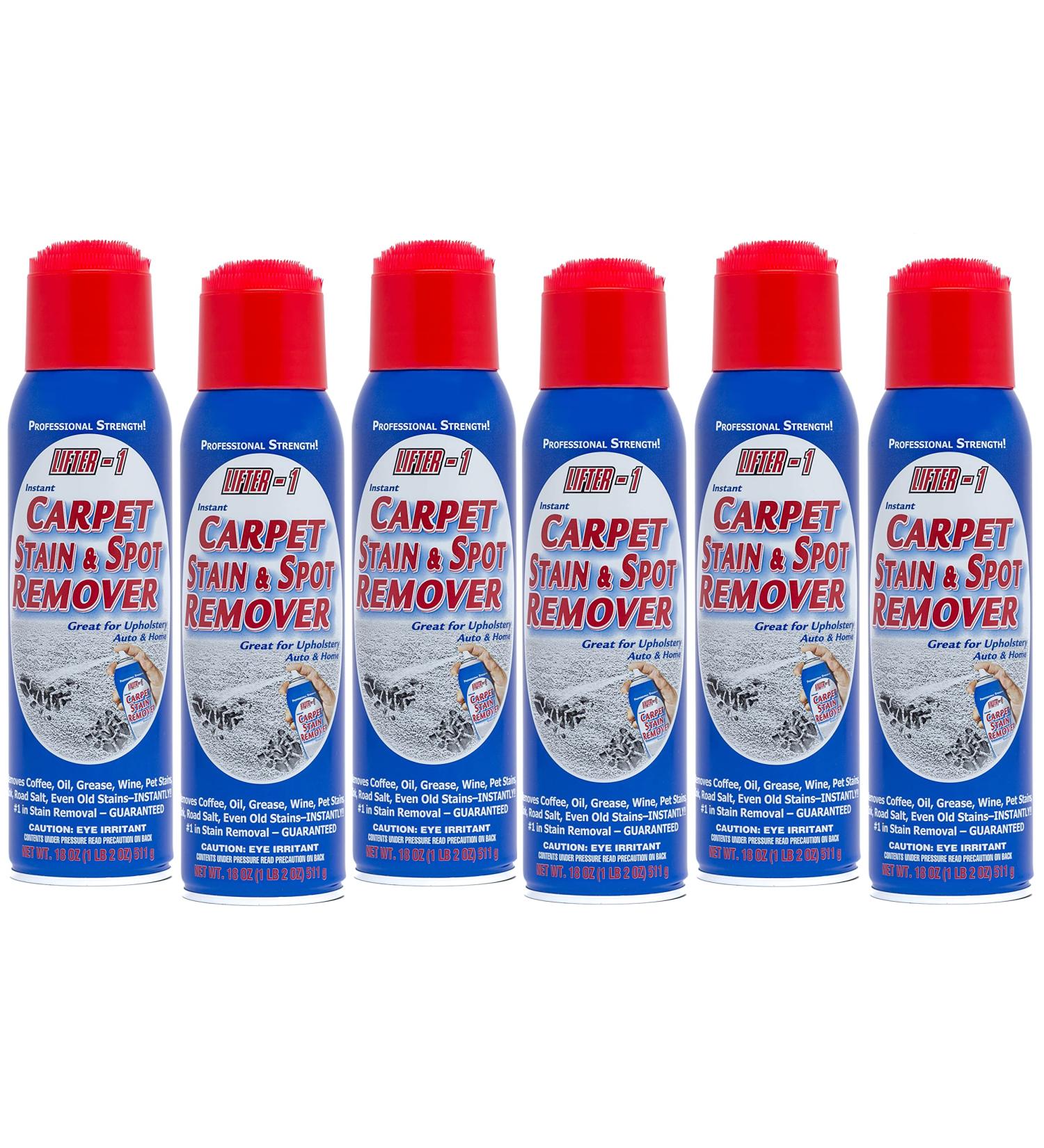 18 Oz. Lifter 1 Carpet Stain & Spot Remover (Case of 6 Cans)