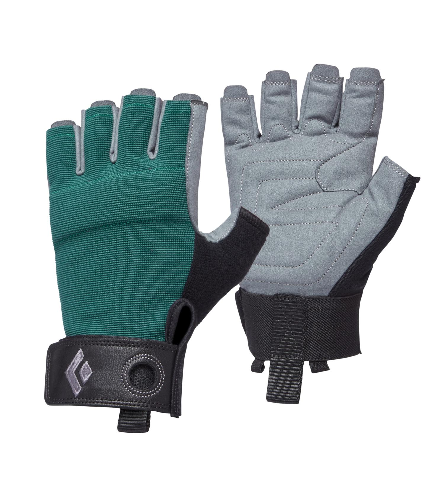 Black Diamond Women's W Crag Half Finger Gloves - Raging Sea | Premium Climbing Gear for Ultimate Grip & Comfort | Shop Internationally - Buy Online on GoSupps.com