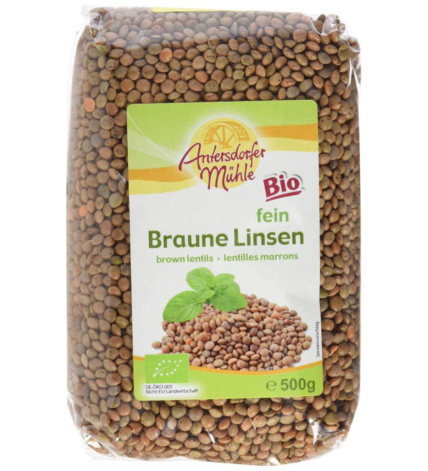 Buy Antersdorfer M hle Brown Lentils - 3 Pack (3 x 500g) | Premium Quality International Shipping Available - Buy Online on GoSupps.com