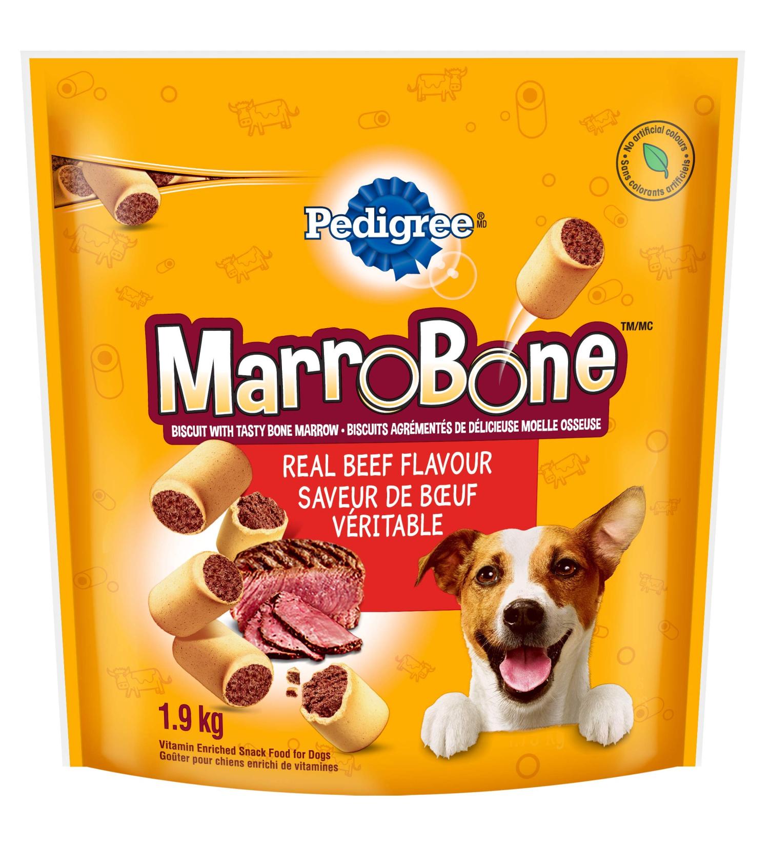PEDIGREE MARROBONE Medium Dog Treats - Beef 1.9kg Beef 1.9 kg (Pack of 1) - Buy Online on GoSupps.com