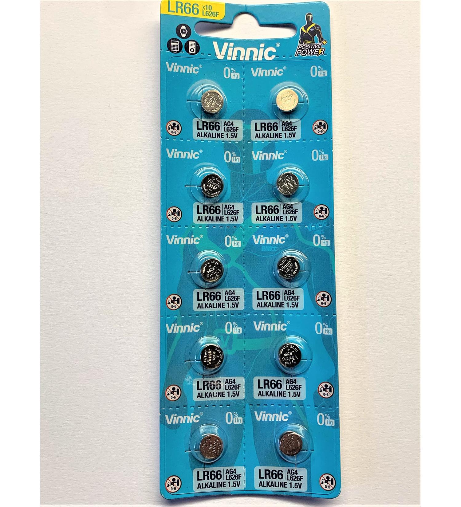 Buy L626-C10-Ag4 Alkaline Manganese Button Cells (Pack of 10) - International Shipping Available - Buy Online on GoSupps.com