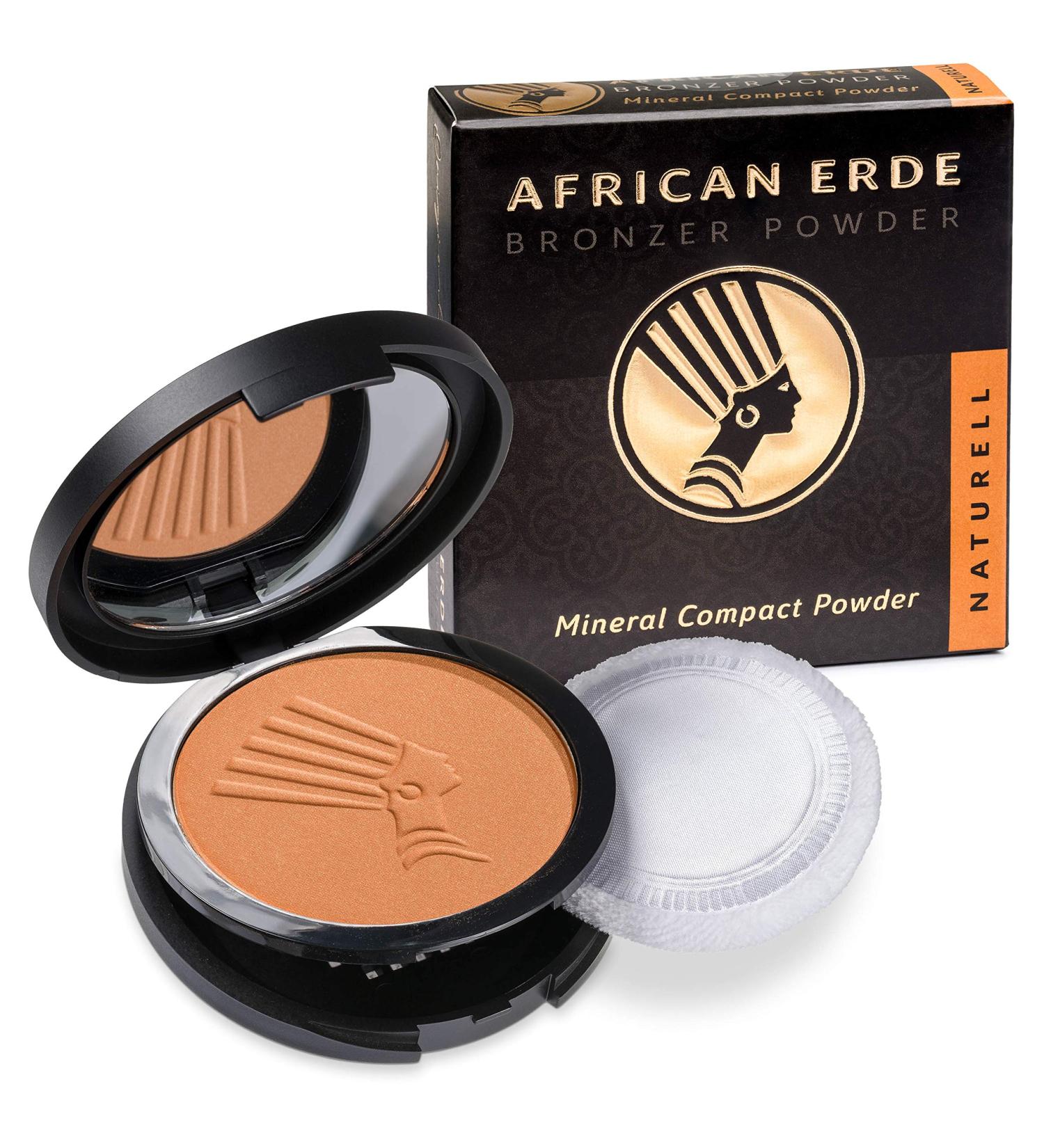 African Earth Compact Powder Naturell - Luxury Natural Beauty | Shop Internationally - Buy Online on GoSupps.com