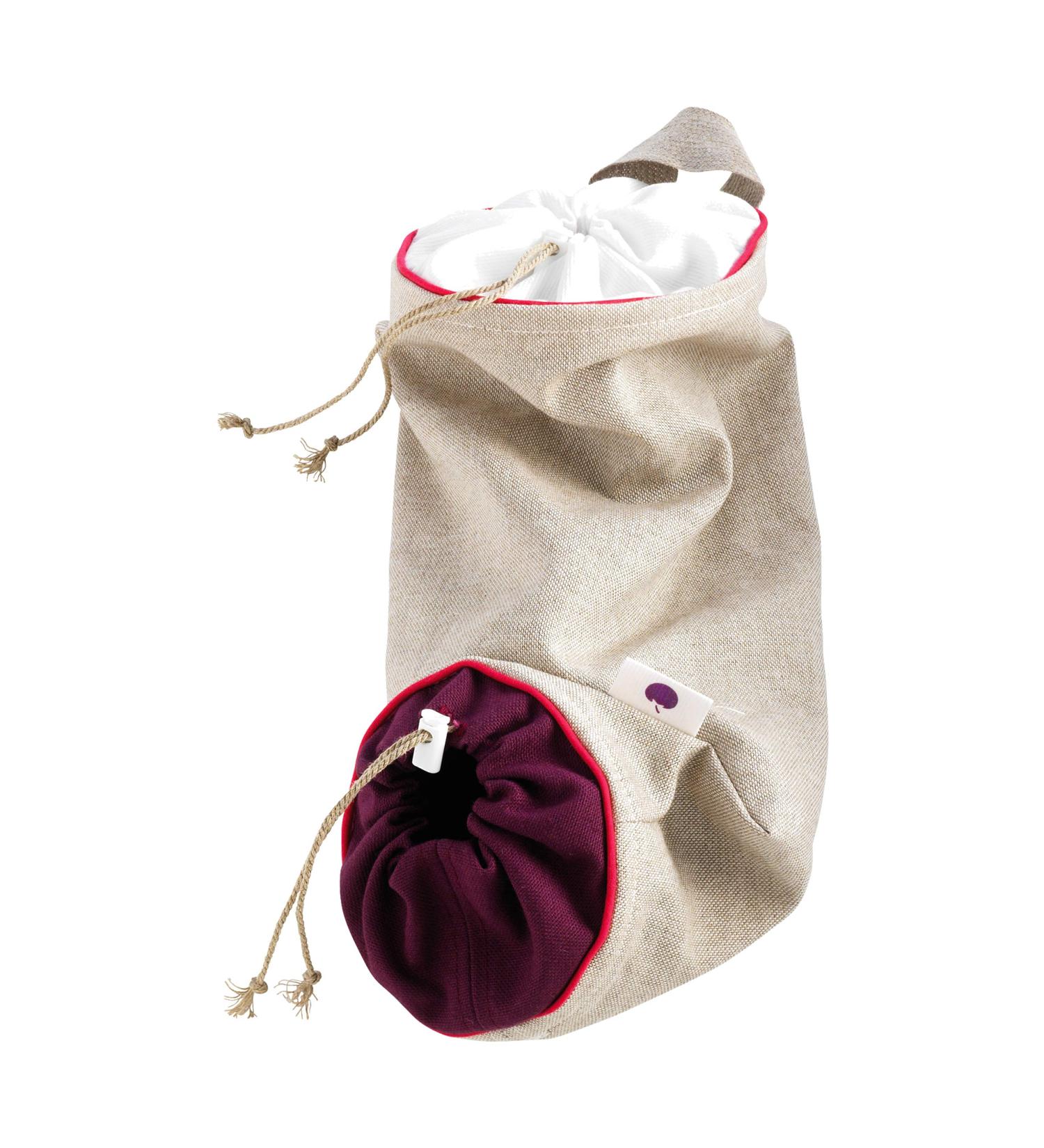 Mastrad Medium Vegetable Storage Bag - Onion Fabric Sack in Purple - Eco-Friendly Food Storage Solutions - Buy Online on GoSupps.com