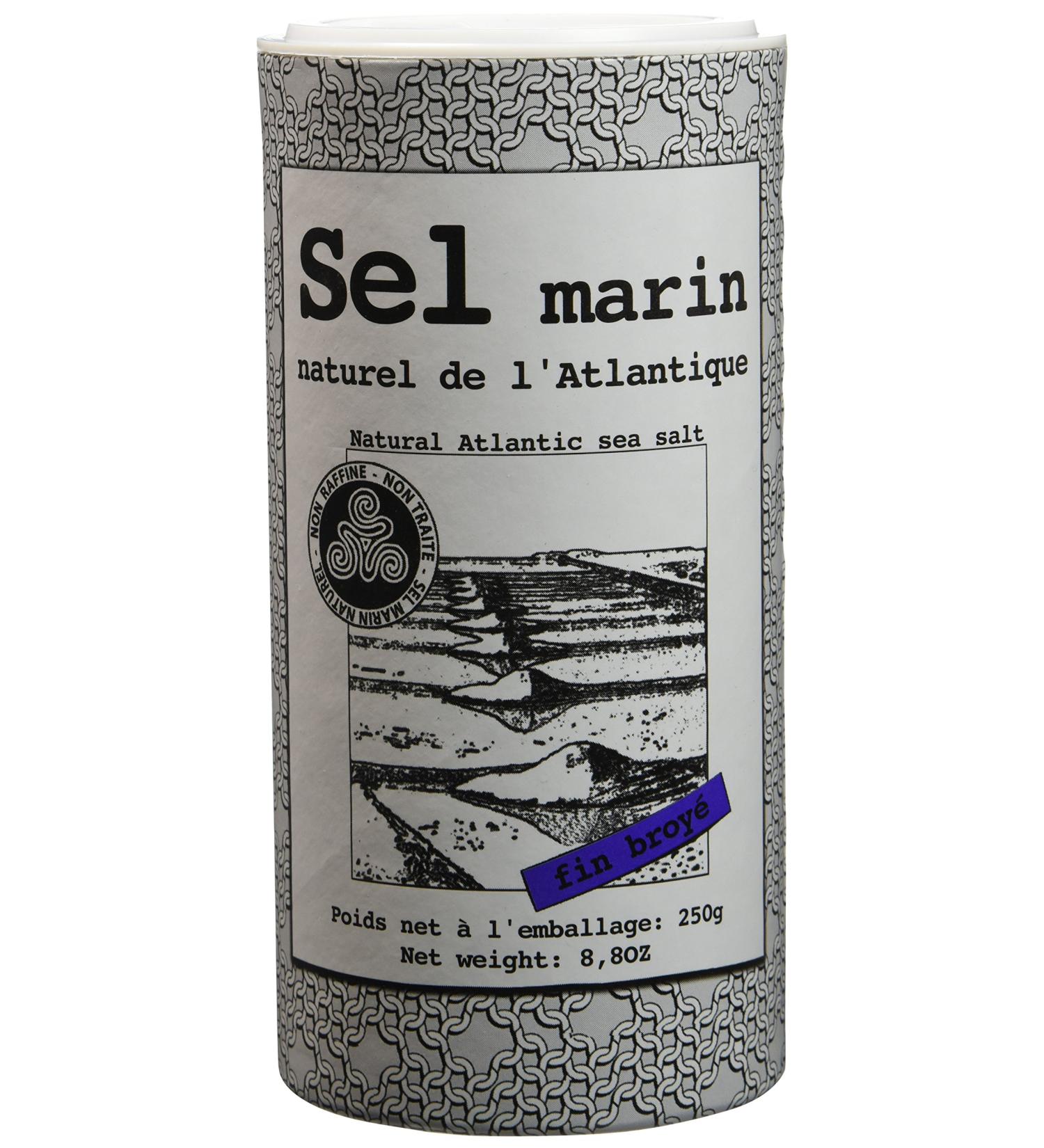 ERIC BUR Fine Atlantic Sea Salt Pouring Box 250 g - Pack of 6 - Buy Online on GoSupps.com