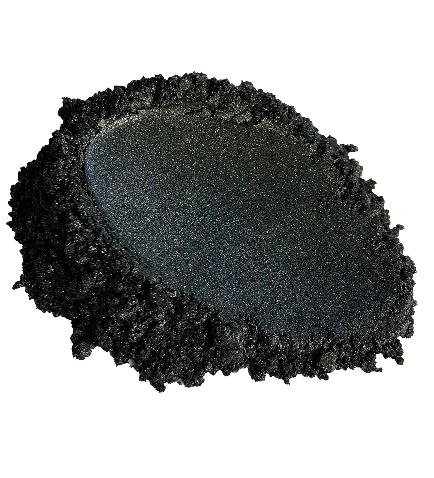 Black Diamond Pigments 51g/1.8oz - Professional Grade Pearlescent Epoxy Resin Color Pigment for Nail Polish, Lip Gloss, Eye Shadow, Slime & Candle Jars - 100% Natural & Vegan - Buy Online on GoSupps.com