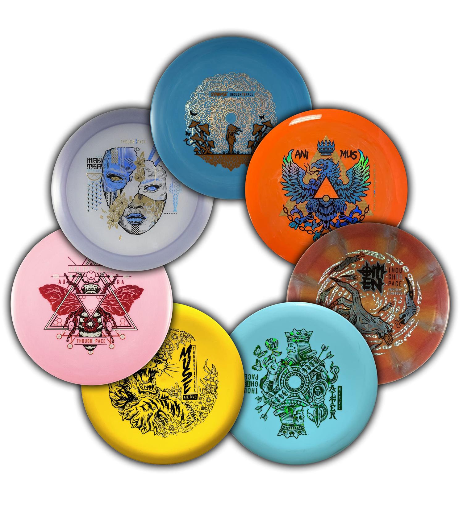 Thought Space Athletics 7-Disc Complete Disc Golf Set | Premium Disc Golf Set - Buy Online on GoSupps.com