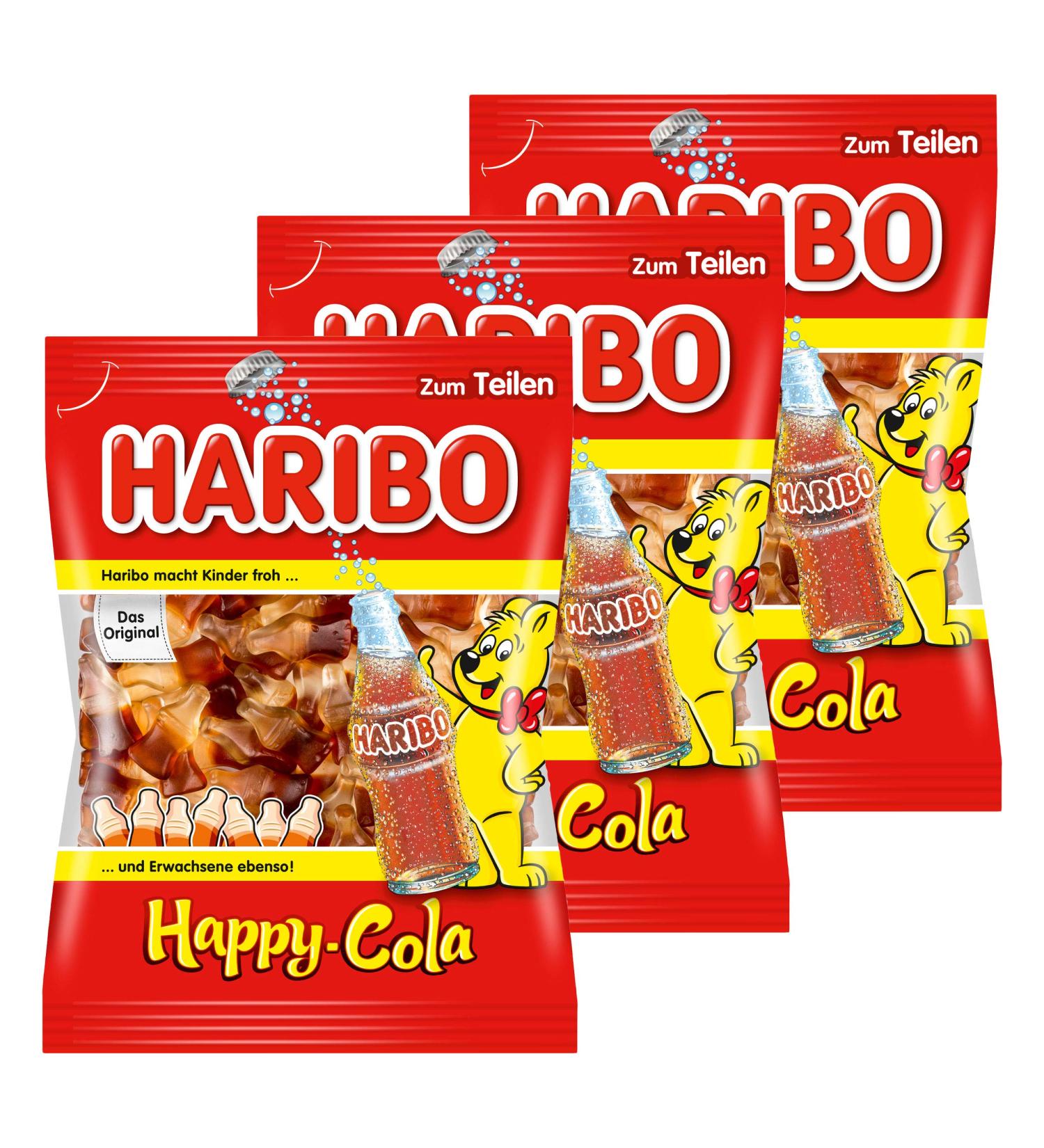  HARIBO Haribo Happy Cola Rubber Bear Bags for Wine and Fruit (Pack of 3) - Buy Online on GoSupps.com