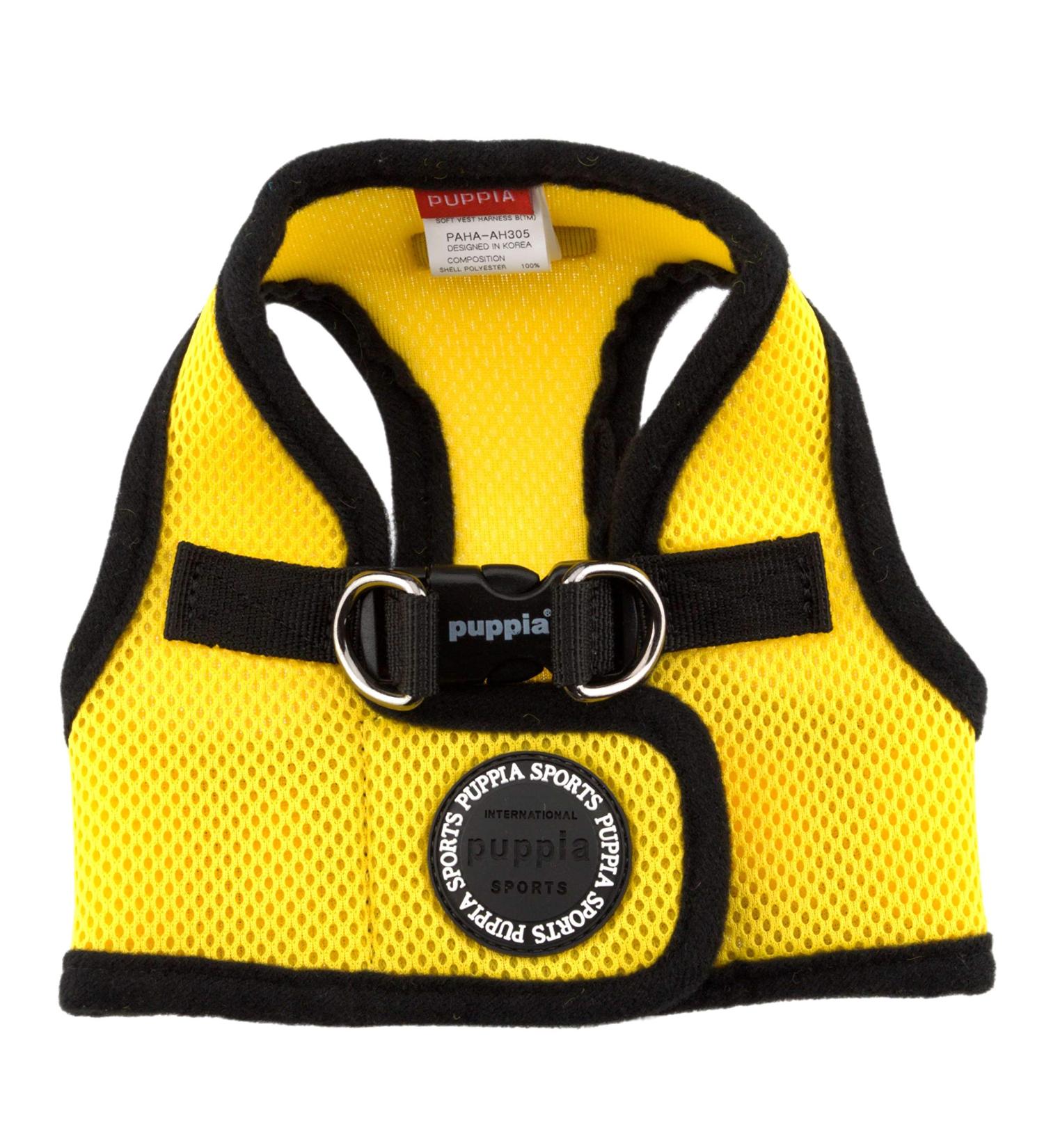 Puppia Dog Harness for Small & Medium Dogs - Soft Vest in Various Colors - Atani Train Harness (Yellow XS) - Perfect for Puppies & Easy Shipping Worldwide - Buy Online on GoSupps.com