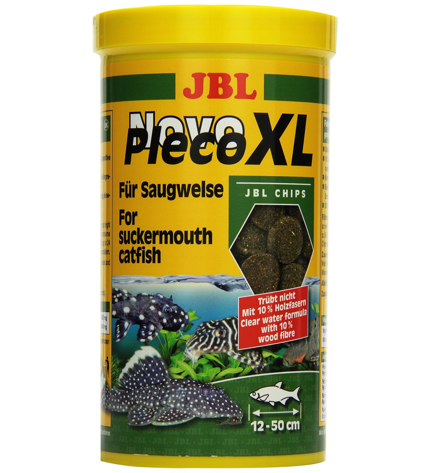 JBL Novopleco XL Sole Feed Tablets for Large Suction Catfish - 500g (1-Pack) | Ideal for 15-40 cm Fish Size - International Shipping Available - Buy Online on GoSupps.com