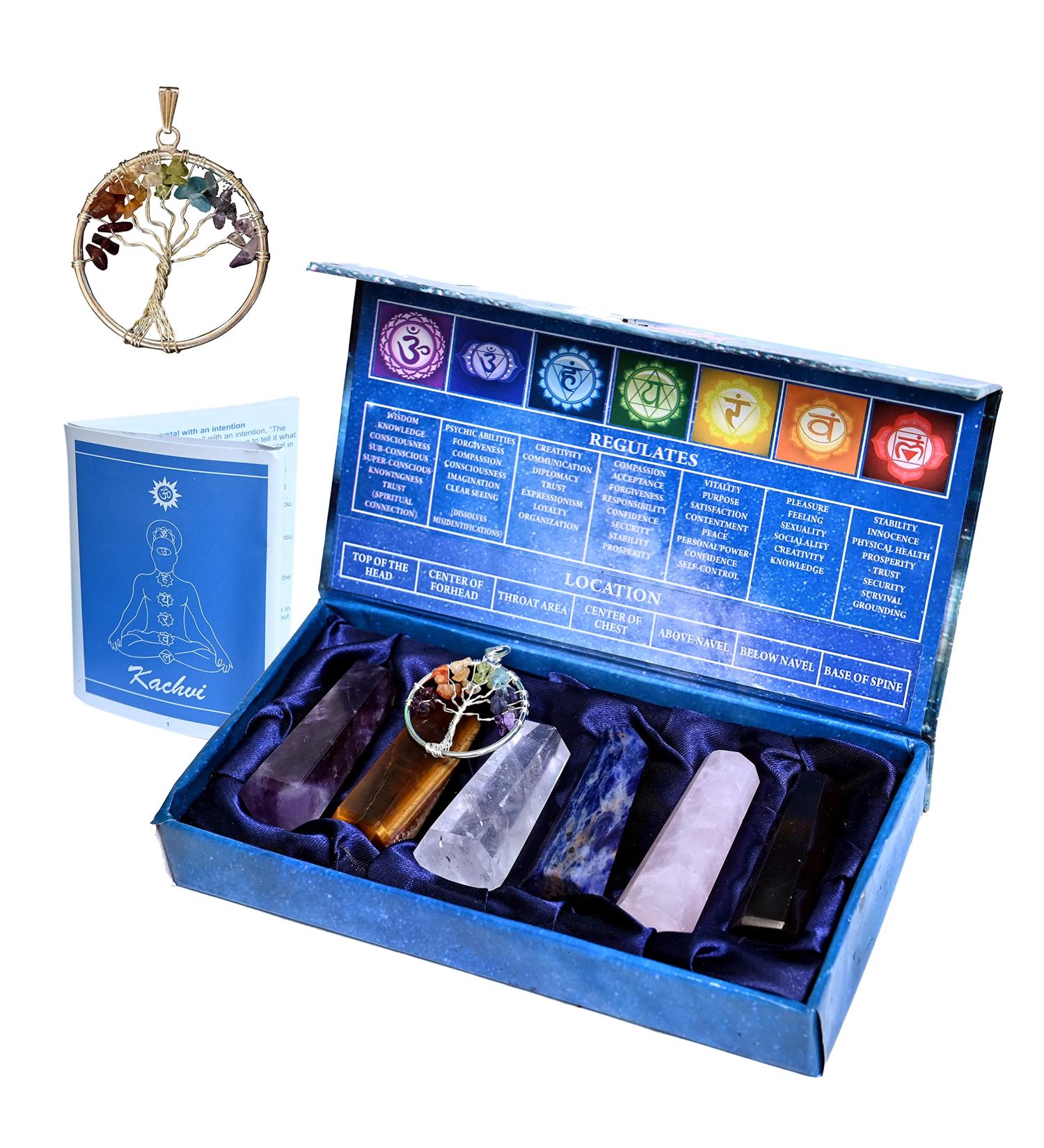 Crystals and Gemstones Healing Rose Clear Quartz Amethyst Black Lapis & Tiger Crystal Meditation Spiritual Gifts for Chakra Money Luck Wands 2.25 -2.50" 6 Faceted Pencil 6 Pc Set Tiger 6 Pcs Set - Buy Online on GoSupps.com