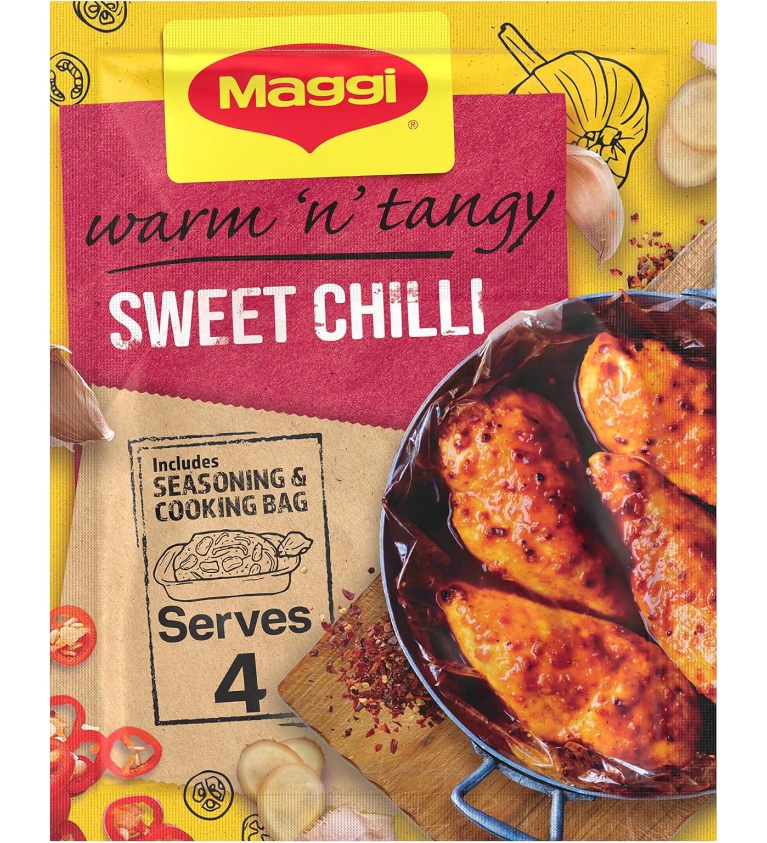 Maggi So Juicy Sweet Chilli Recipe Mix 44g - Add flavorful twist to your dishes - Buy Online on GoSupps.com