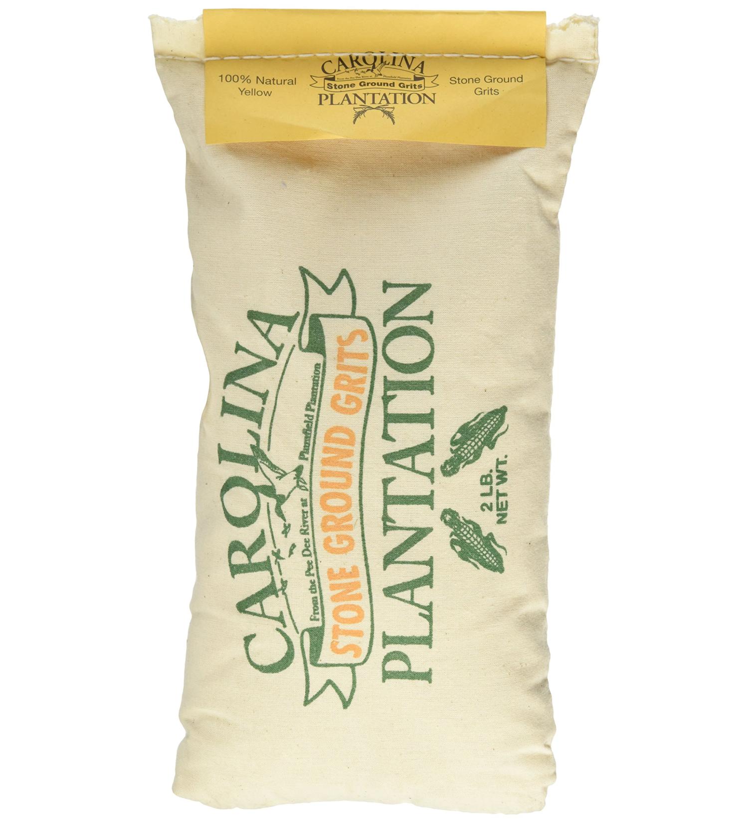 Carolina Plantation Stone Ground Grits 32oz - Premium Quality Southern Grits - Buy Online on GoSupps.com