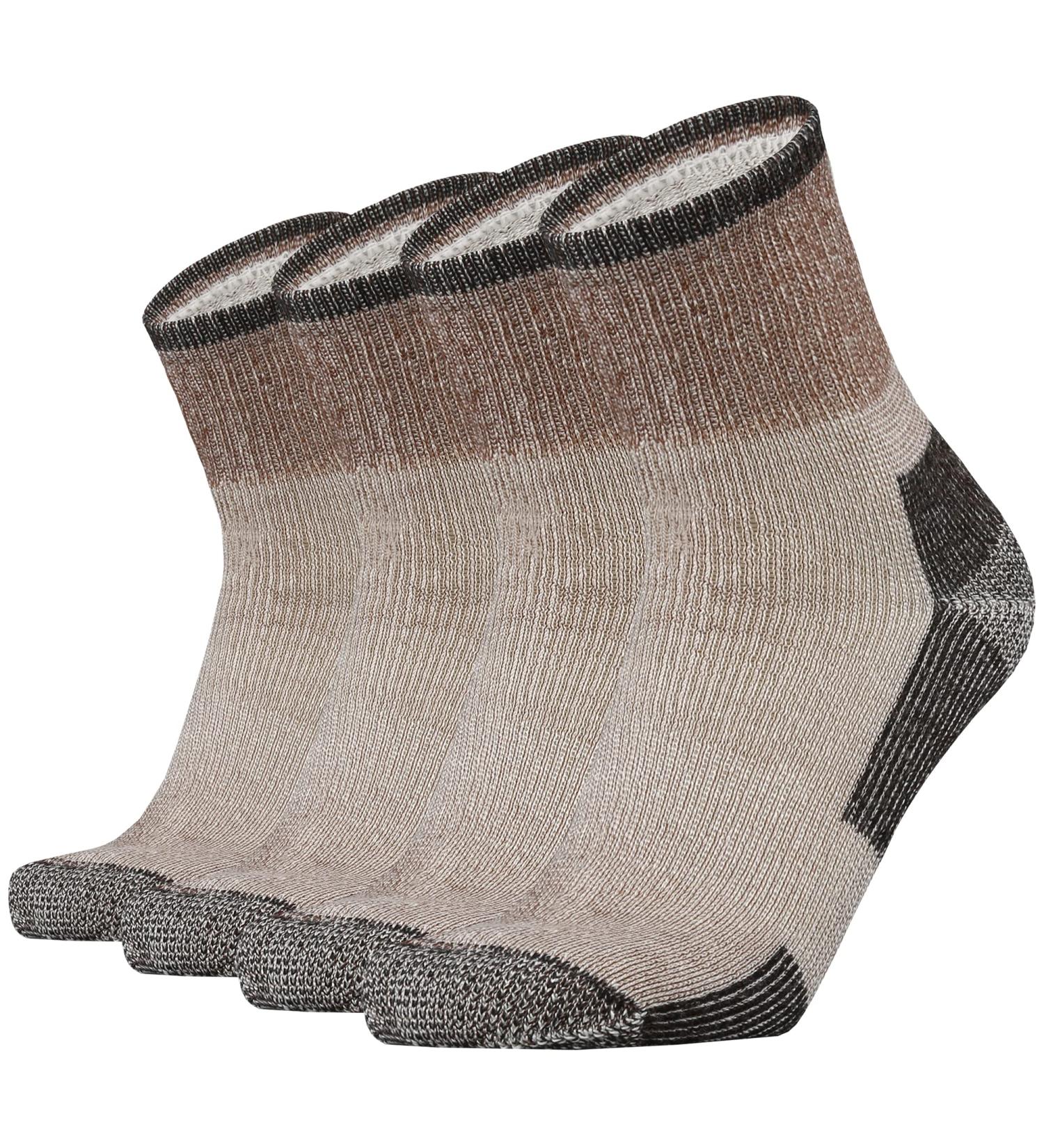 ONKE Merino Wool Low Cut Men's Socks - Outdoor Hiking Trail Running Quarter | Moisture Control, Breathable & Warm - Camelcoffee, Size 10-13 - Buy Online on GoSupps.com