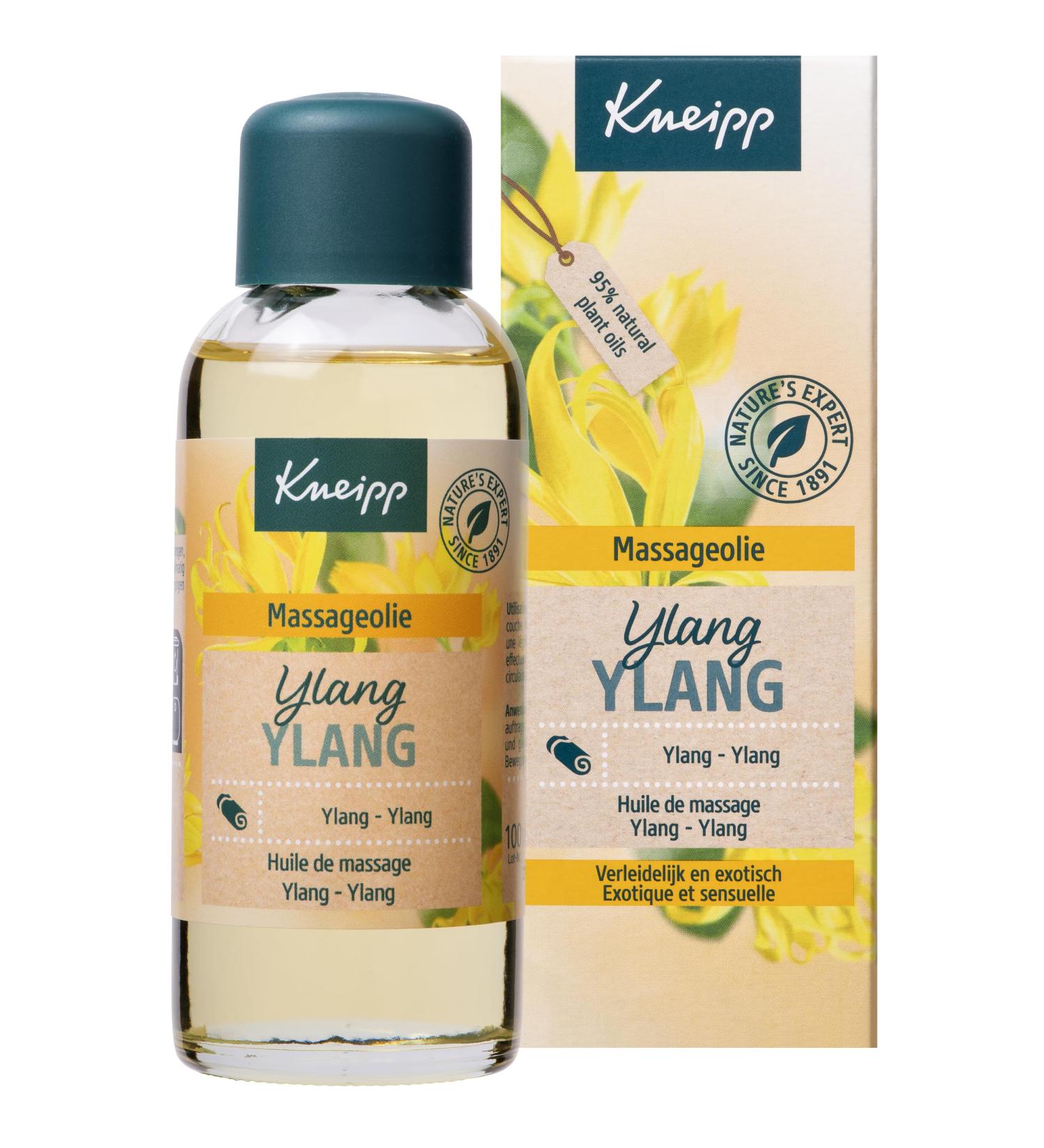 KNEIPP Ylang Ylang Massage Oil 100ml | Relaxing Aromatherapy | International Shipping - Buy Online on GoSupps.com