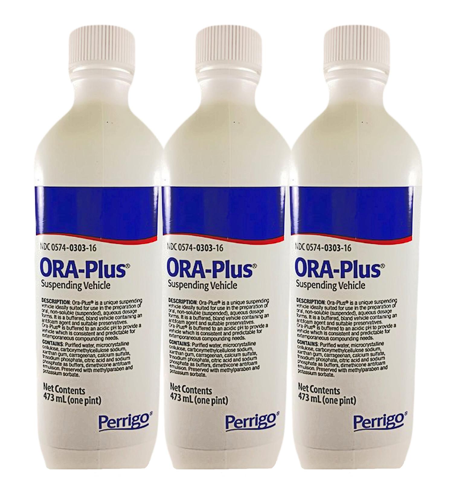 Ora-Plus Oral Suspending Vehicle by Paddock - 16 Oz - Buy Packs and Save (Pack of 3) - Buy Online on GoSupps.com