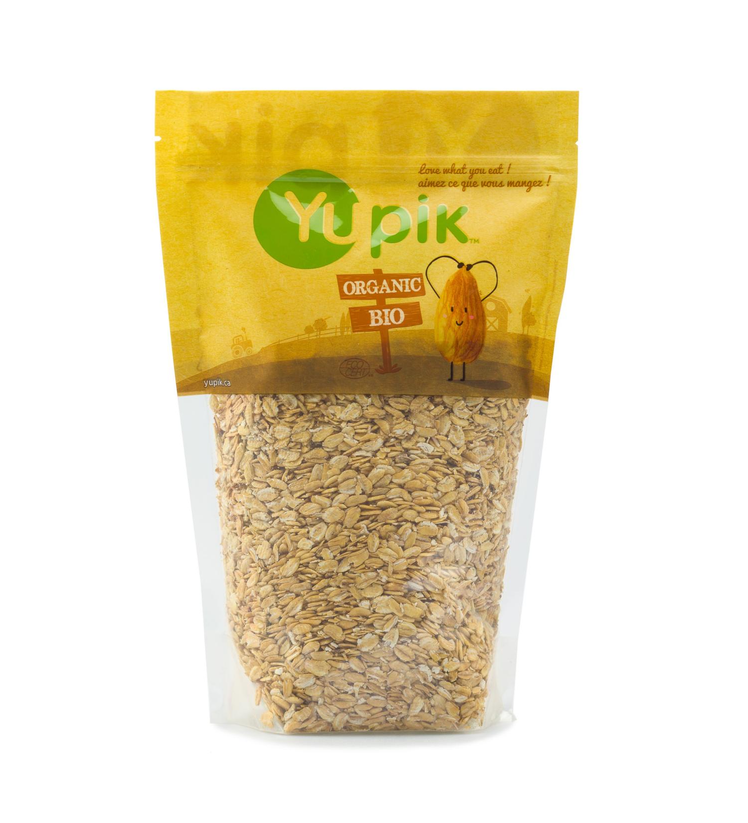 Yupik Organic Kamut Flakes 2.2 lb - Non-GMO, Vegan, Gluten-Free - Buy Online on GoSupps.com