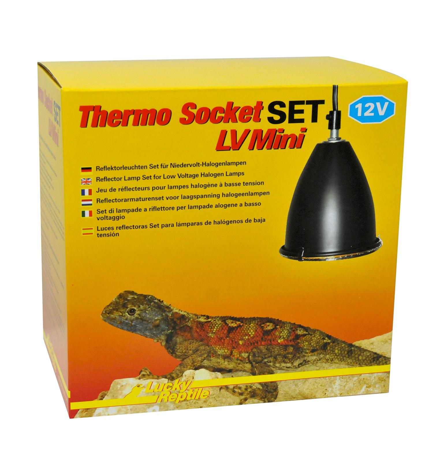 Buy Lucky Reptile TSL-1 Thermo Socket LV Mini Set - Ideal Reptile Heating Solution | International Shipping Available - Buy Online on GoSupps.com